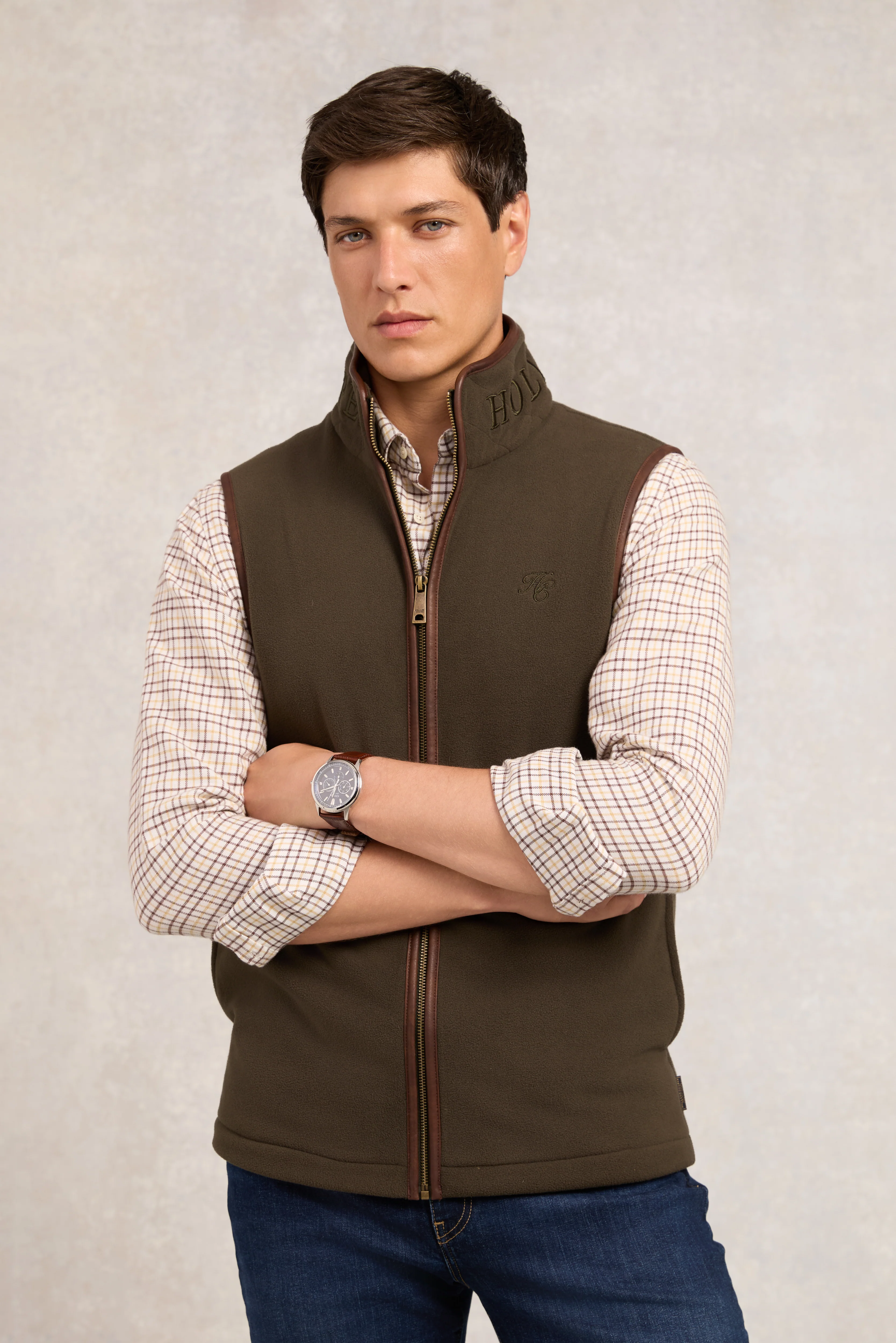 Country Fleece Gilet (Men's) - Image 6