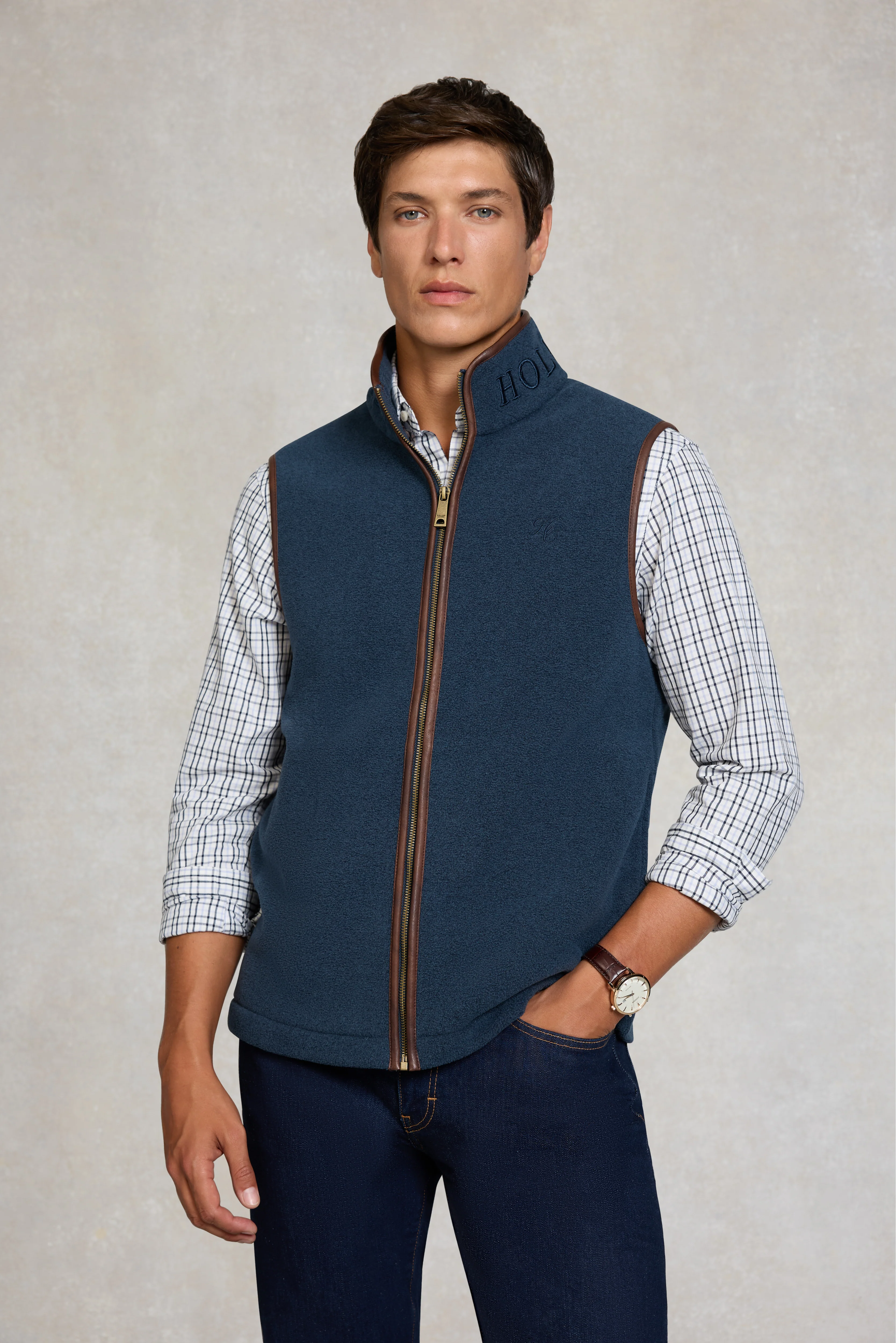 Country Fleece Gilet (Men's) - Image 13