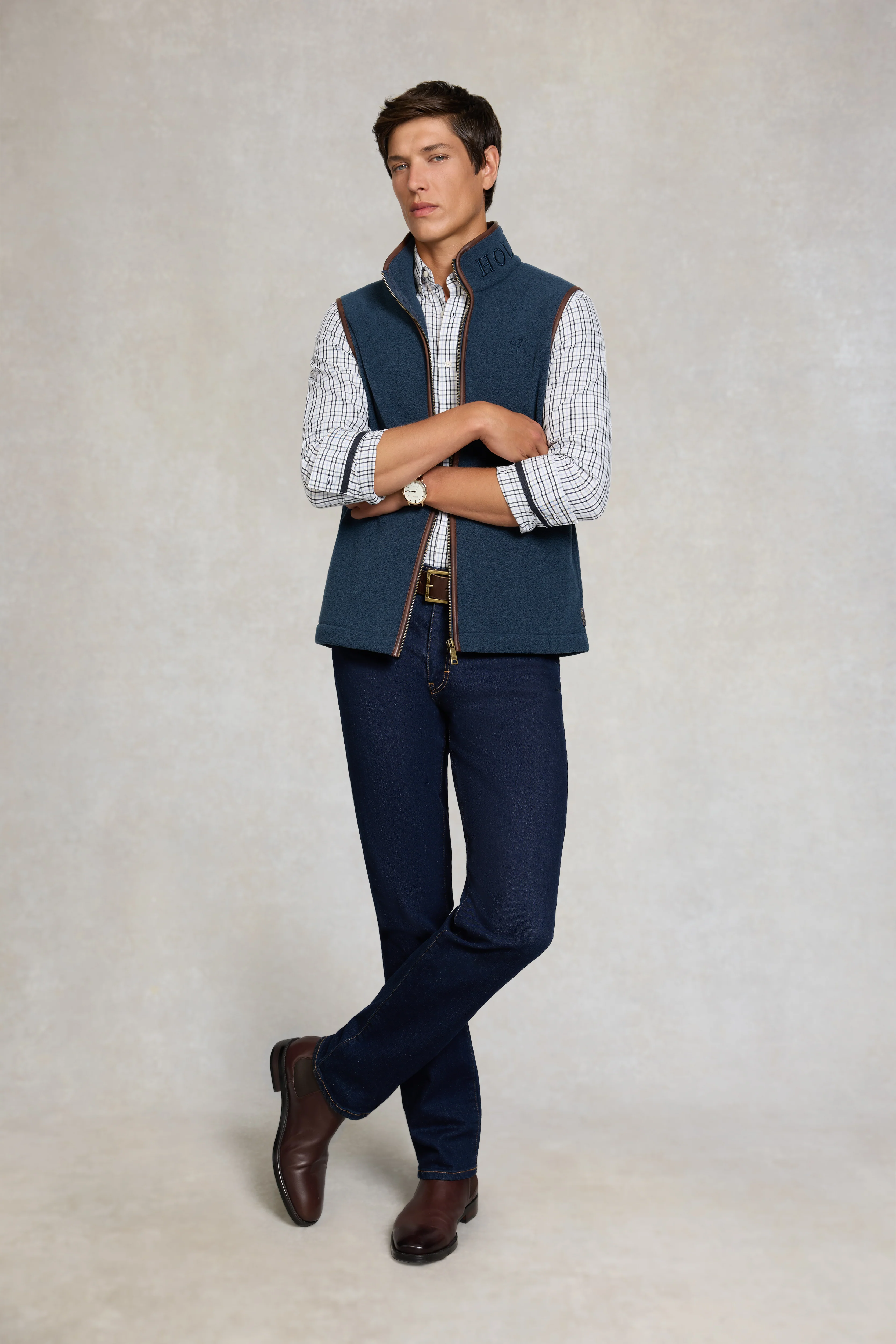 Country Fleece Gilet (Men's) - Image 4