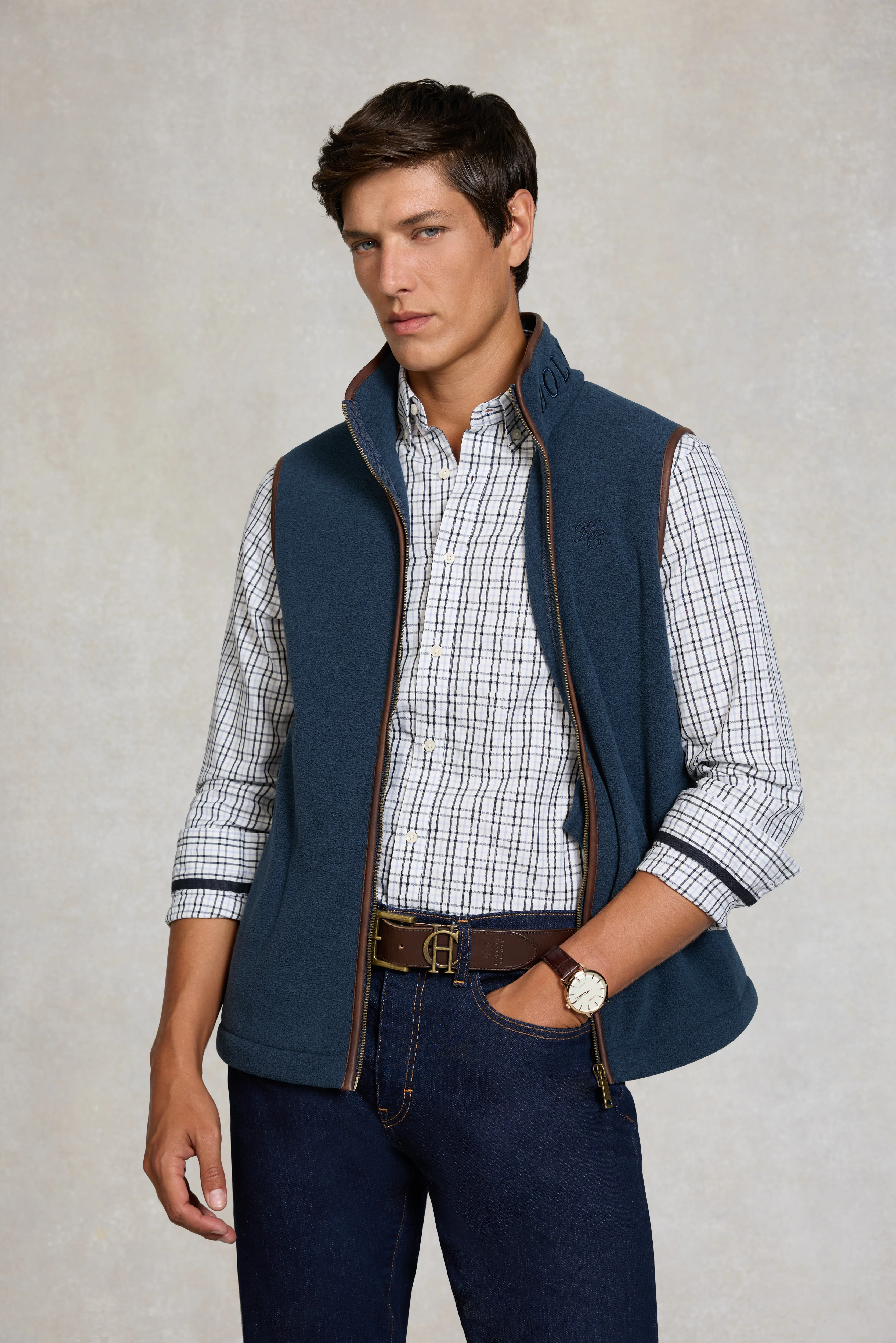 Country Fleece Gilet (Men's) - Image 6