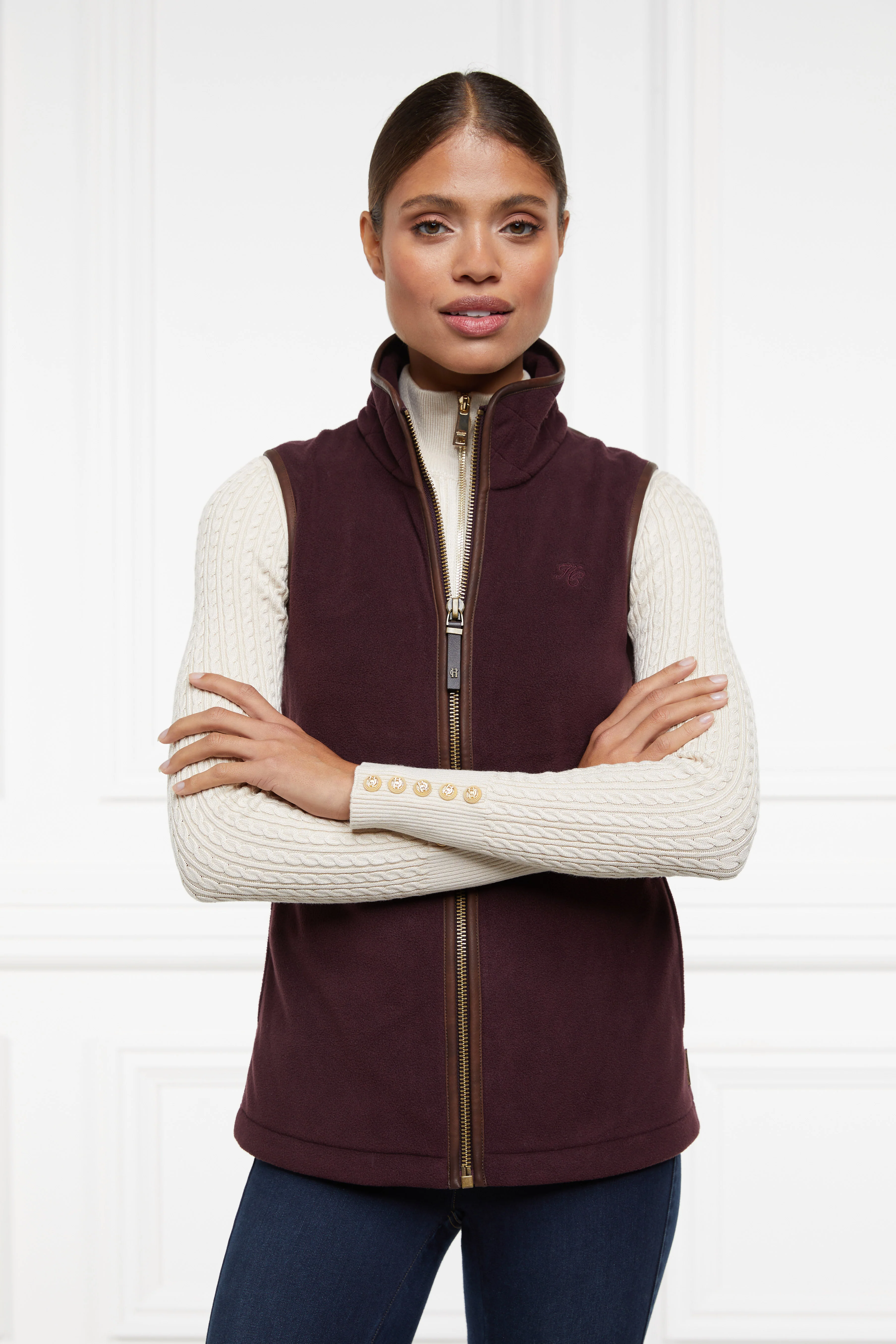 Country Fleece Gilet - Image 7