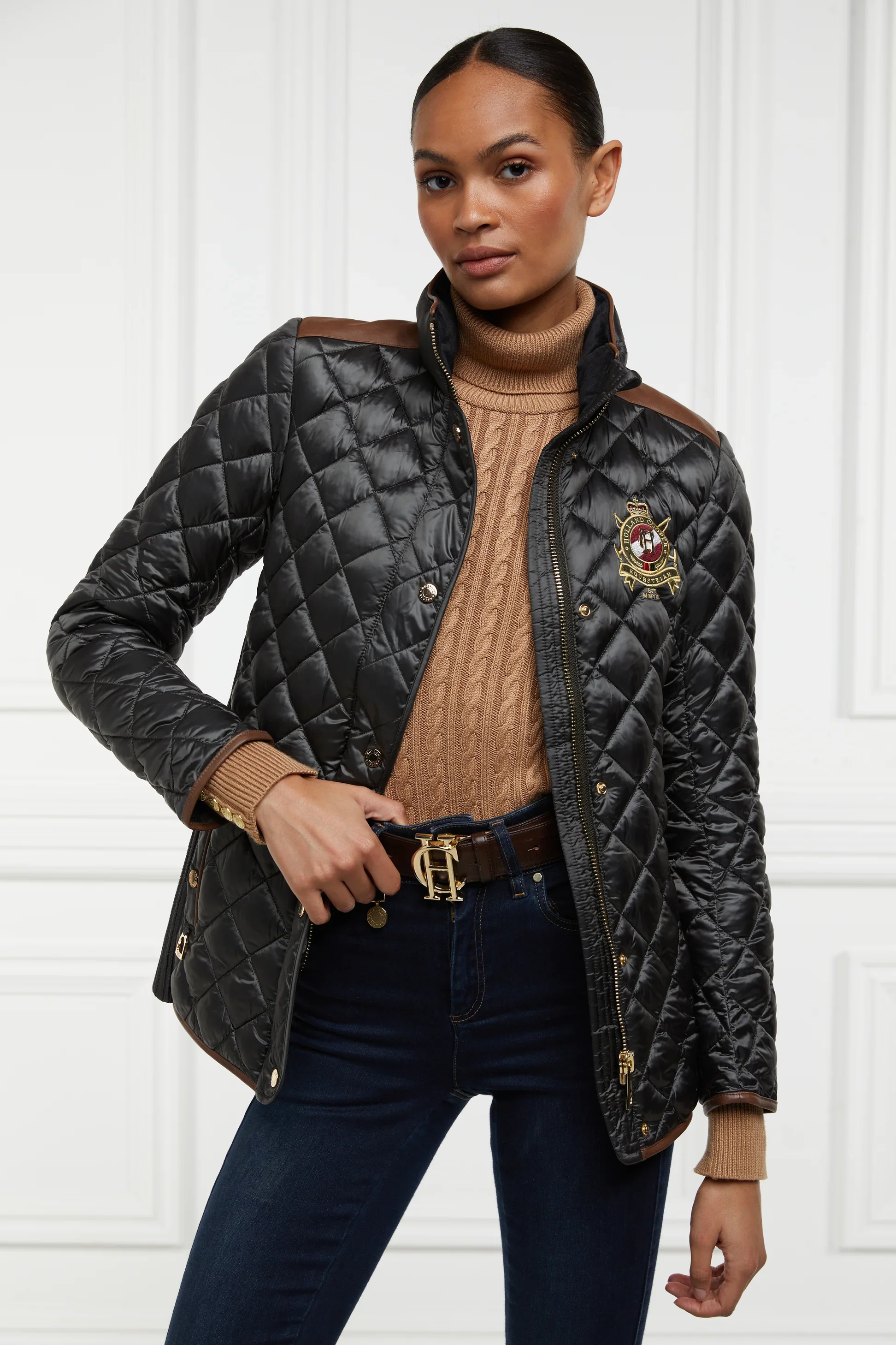 Diamond Quilt Classic Jacket - Image 3