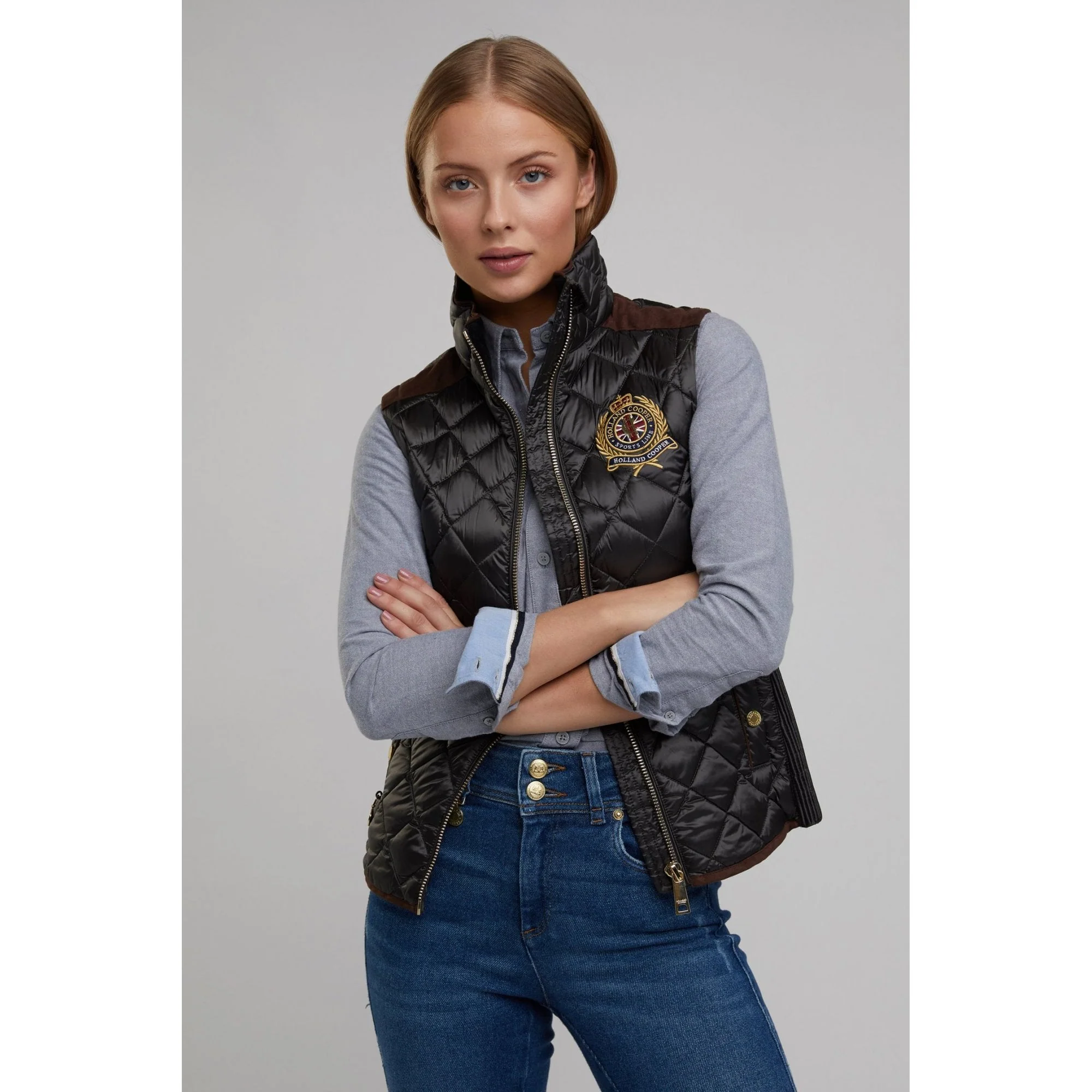 Diamond Quilted Classic Gilet - Image 5