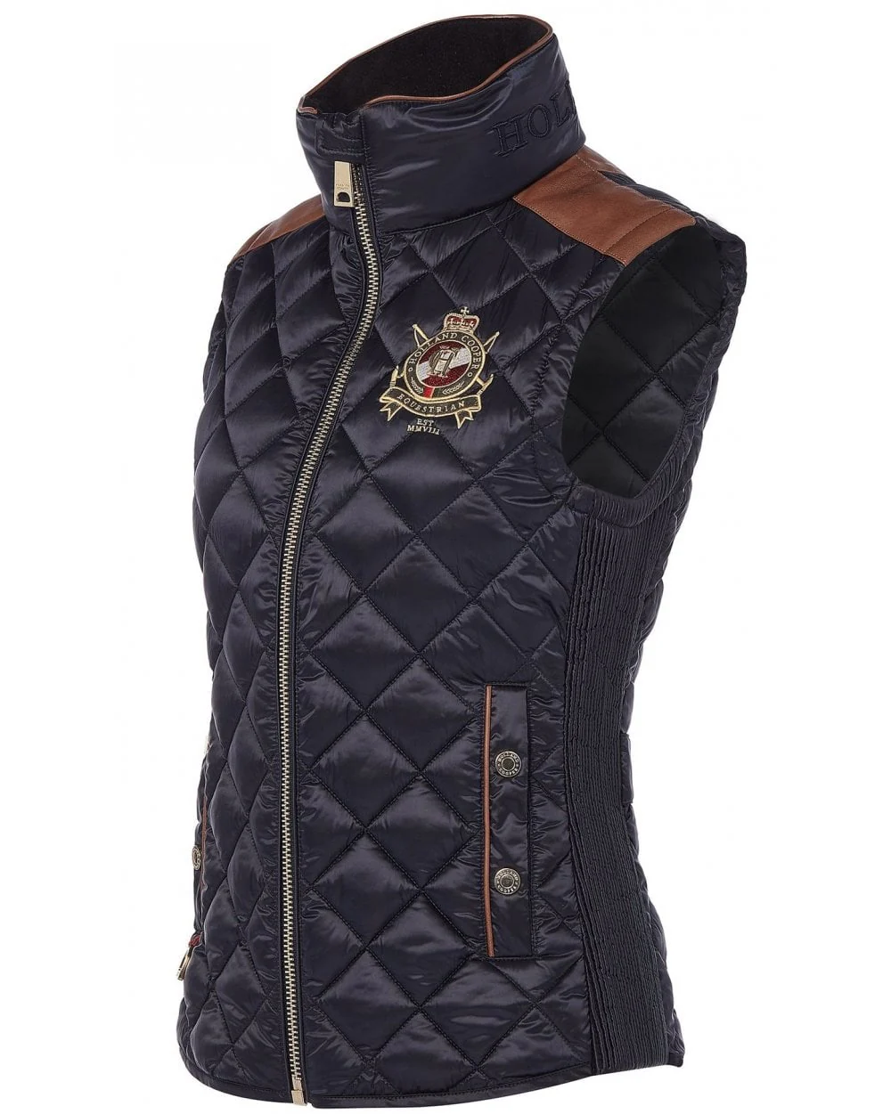 Diamond Quilted Classic Gilet - Image 7