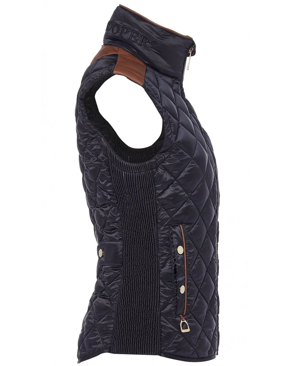 Diamond Quilted Classic Gilet - Image 9