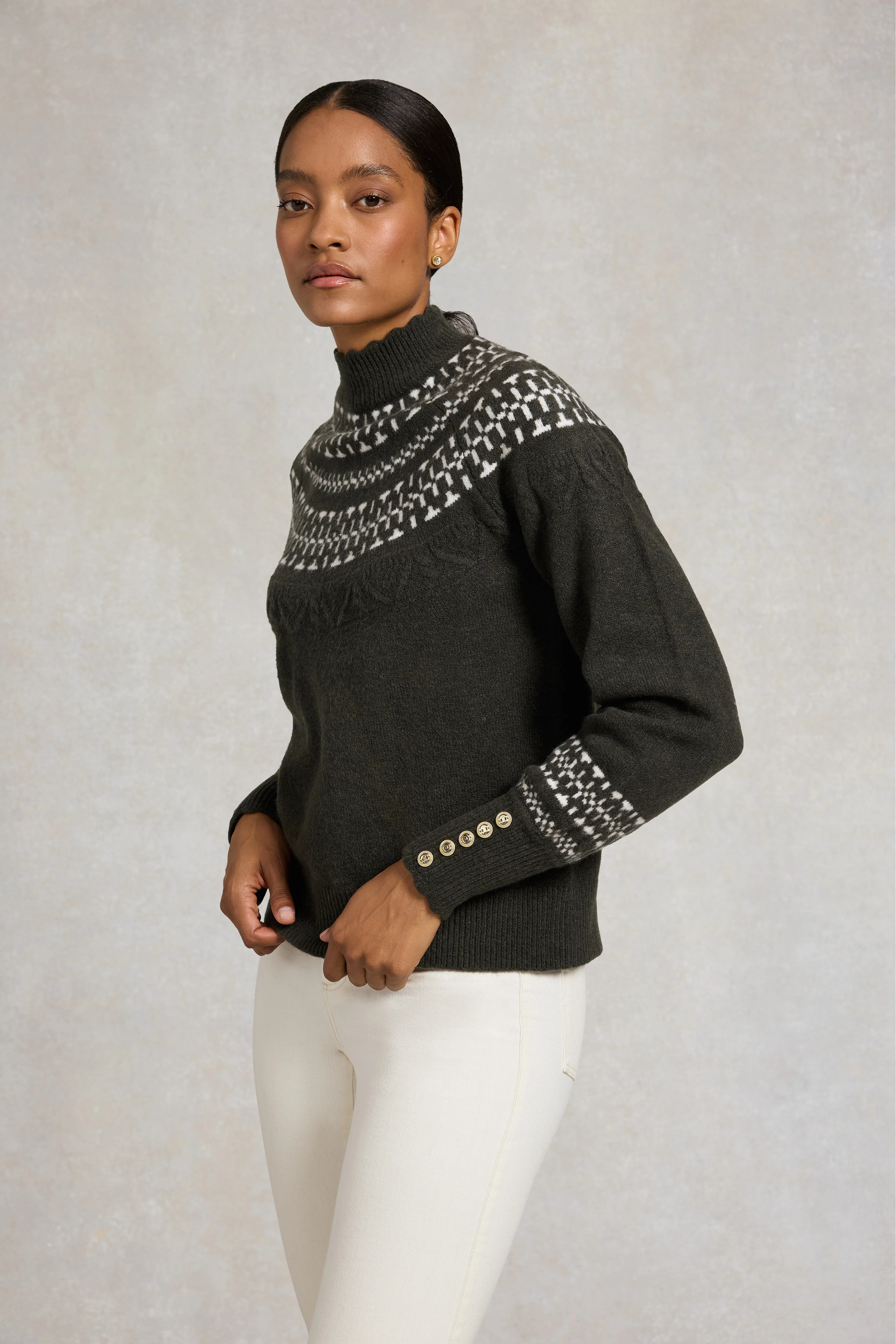 Elodie Roll Neck Knit - Image 3