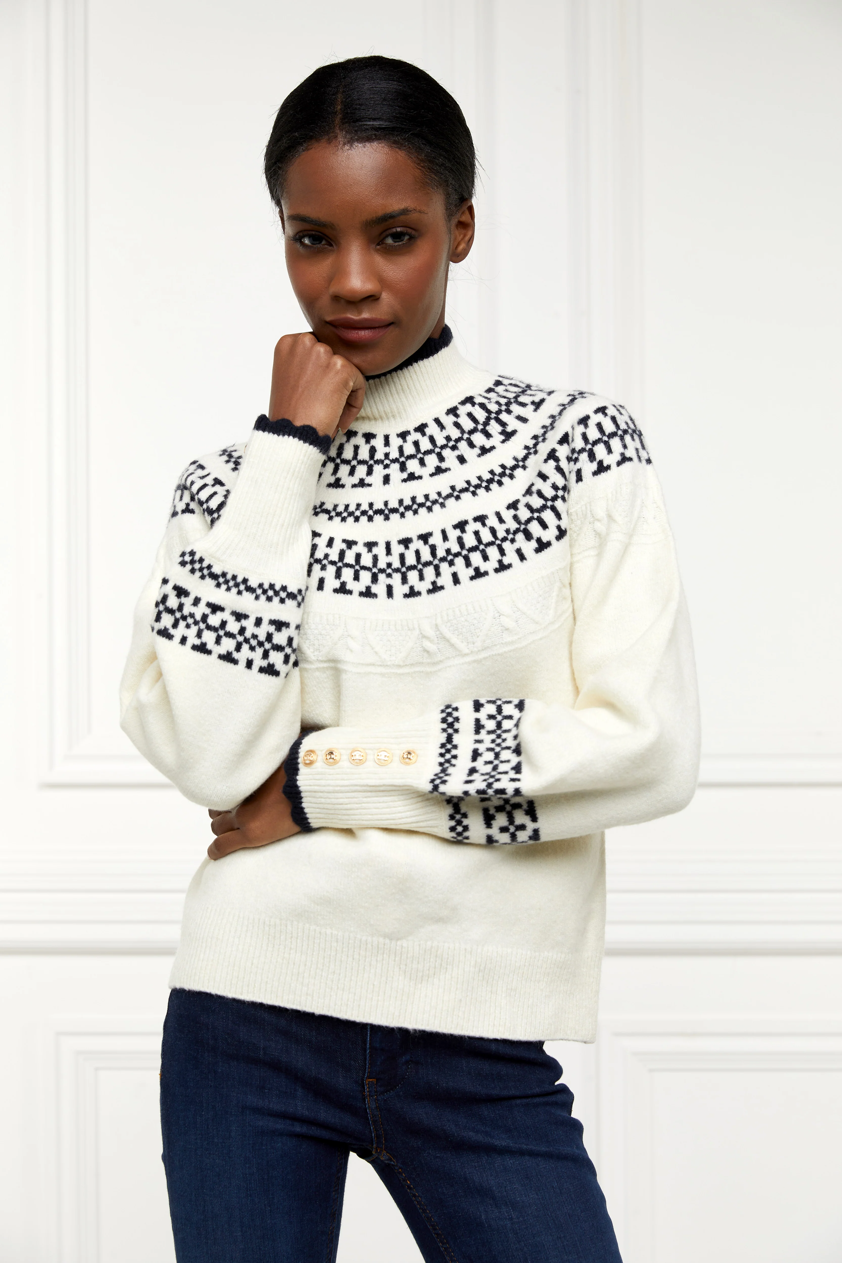 Elodie Roll Neck Knit - Image 2