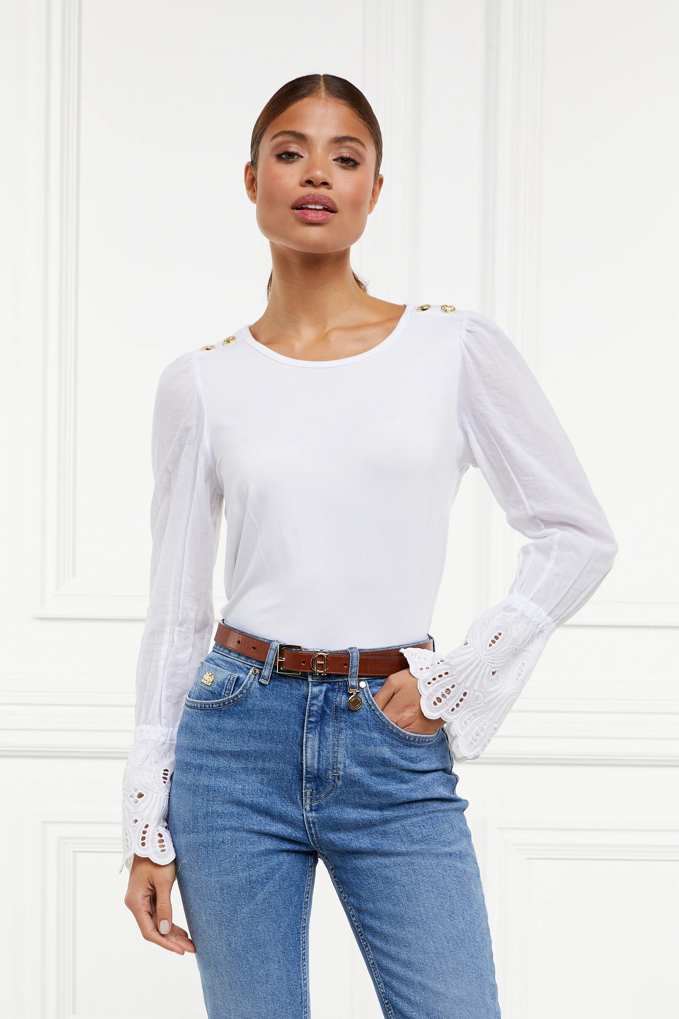 Francesca Jersey Blouse - Image 4