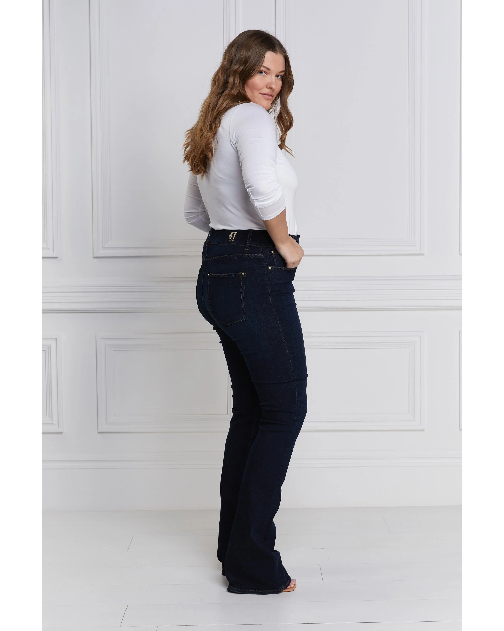 High Rise Flared Jean - Image 12