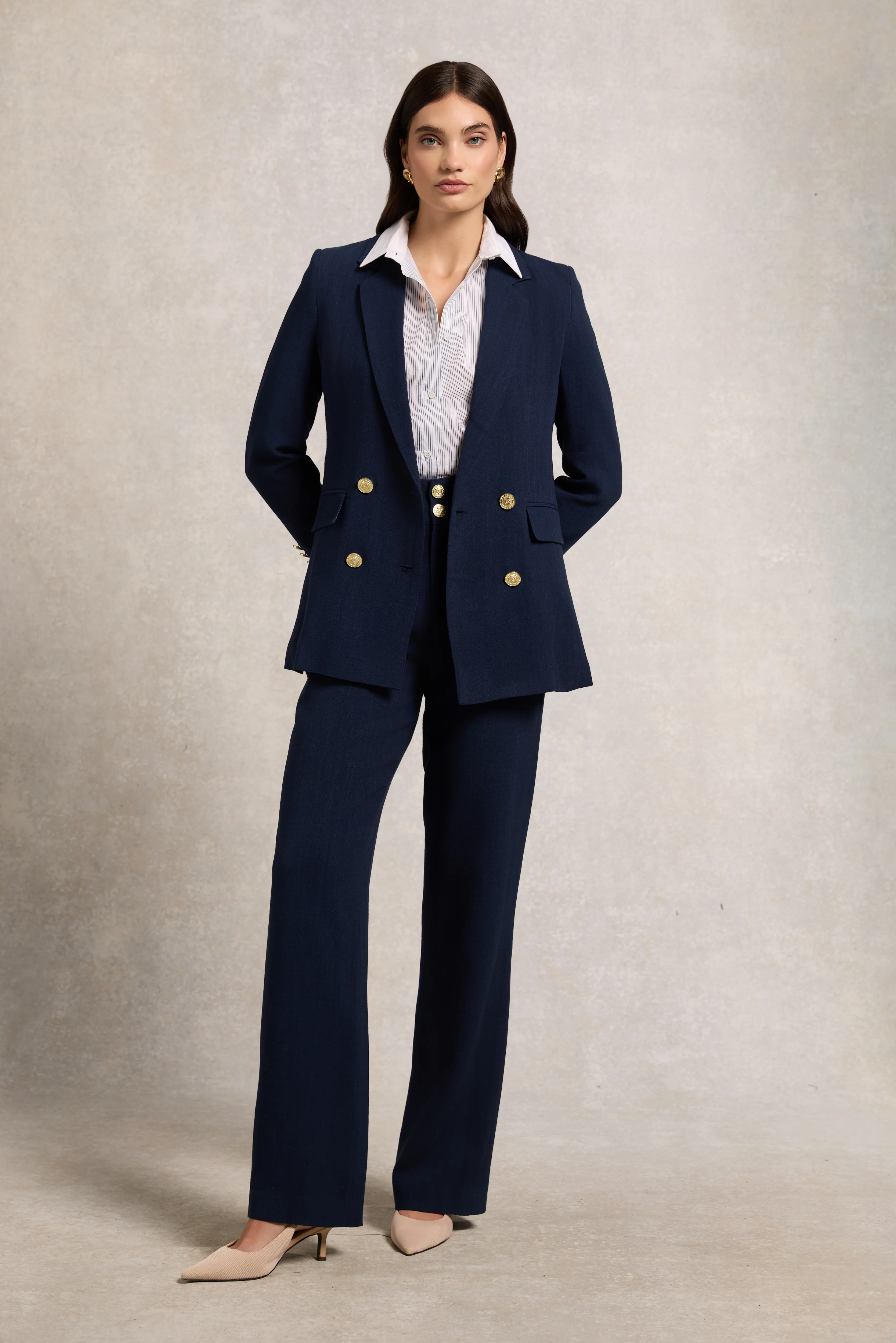 High Waisted Straight Trouser - Image 6