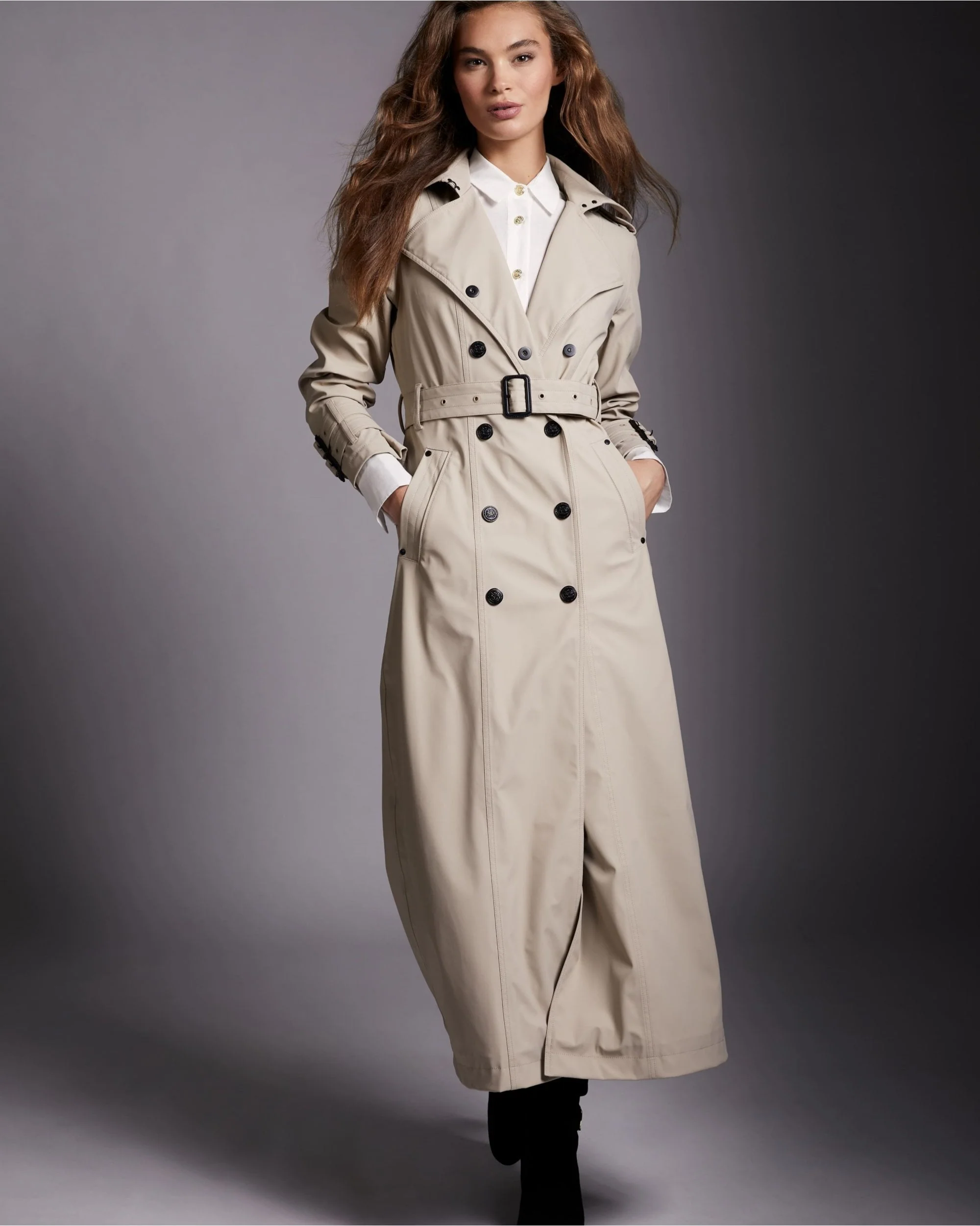 Kendal Waterproof Trench Coat - Image 3