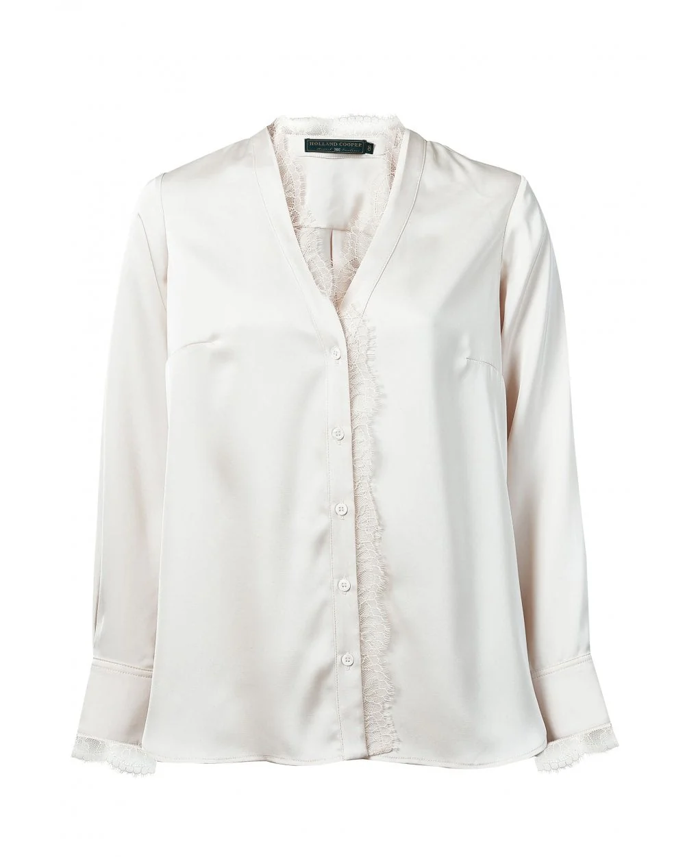 Lace V-Neck Blouse - Image 2