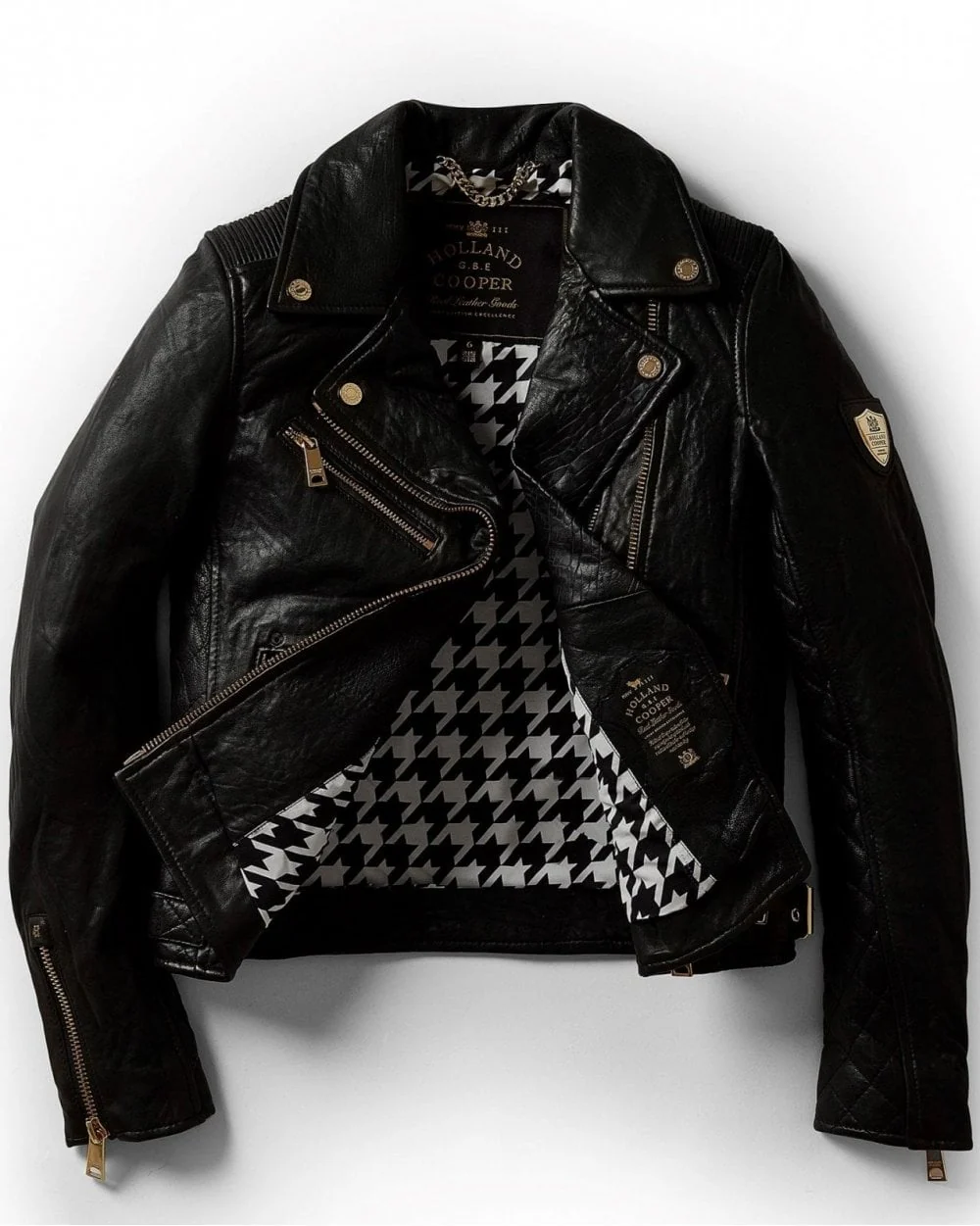 Leather Biker Jacket - Image 7