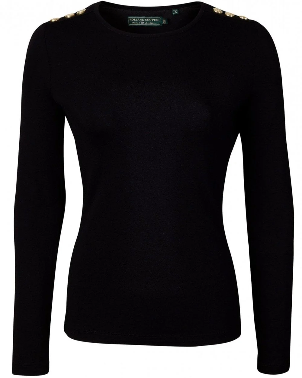 Long Sleeve Crew Neck Tee - Image 4