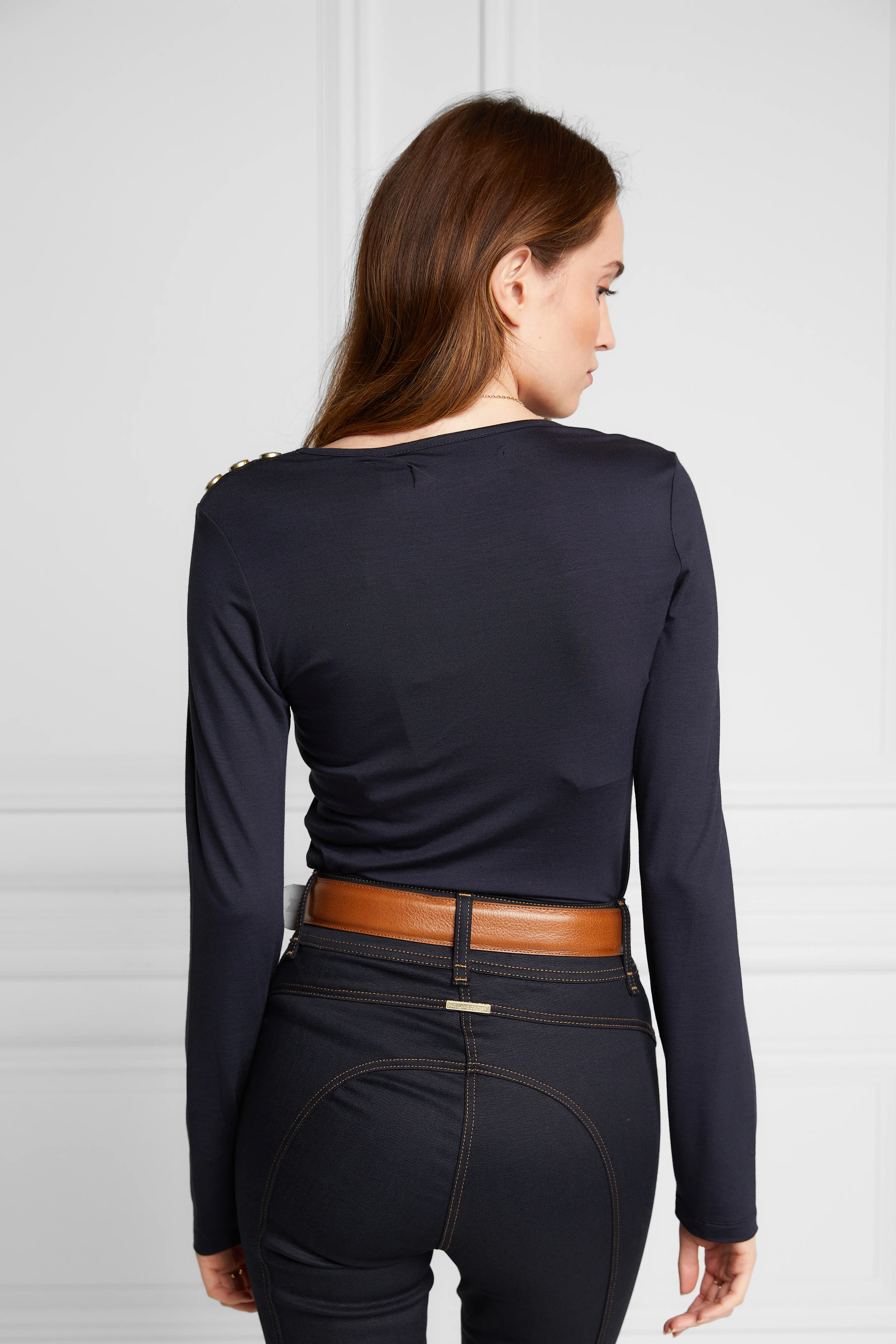 Long Sleeve V-Neck Tee - Image 6