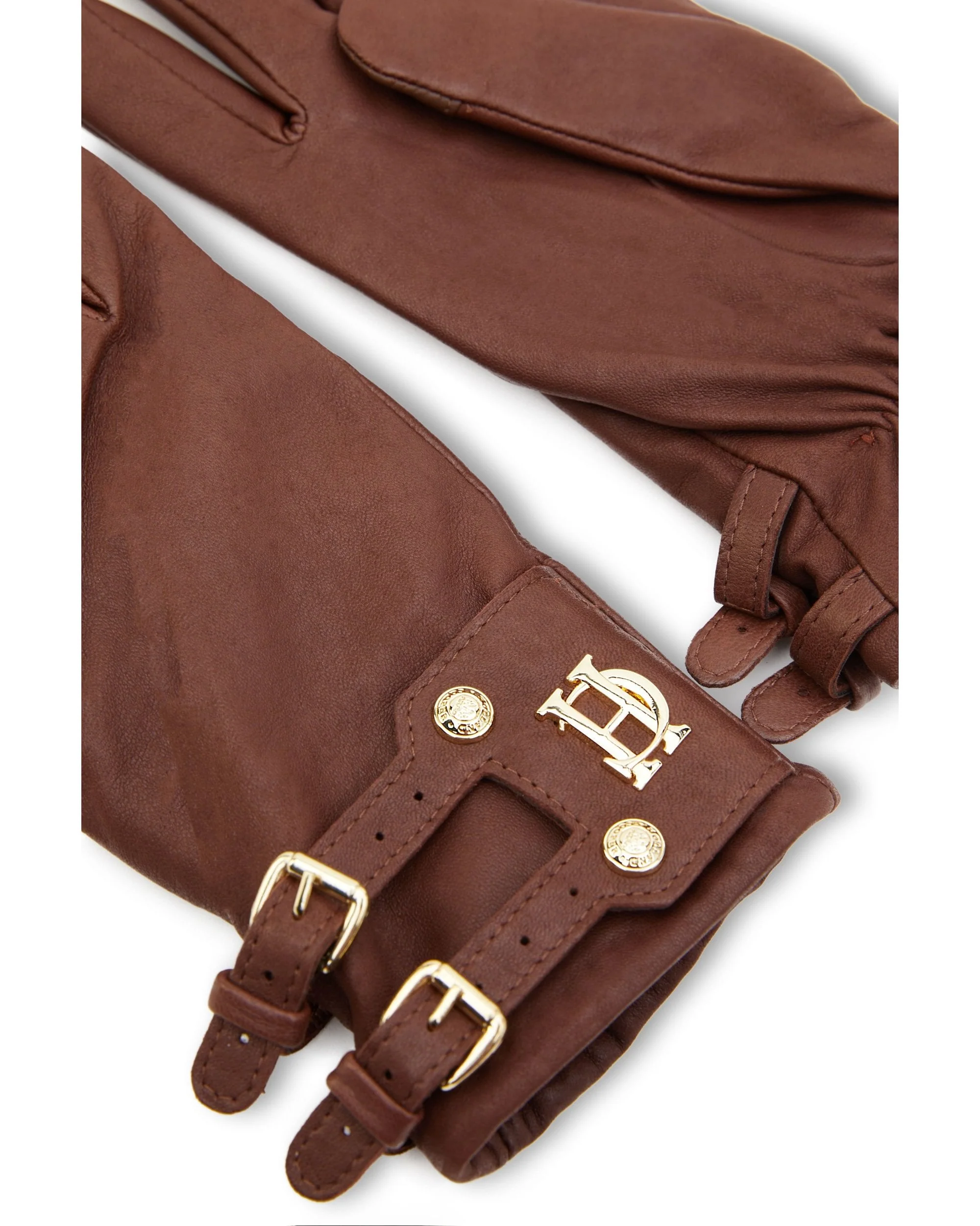 Monogram Leather Gloves - Image 3