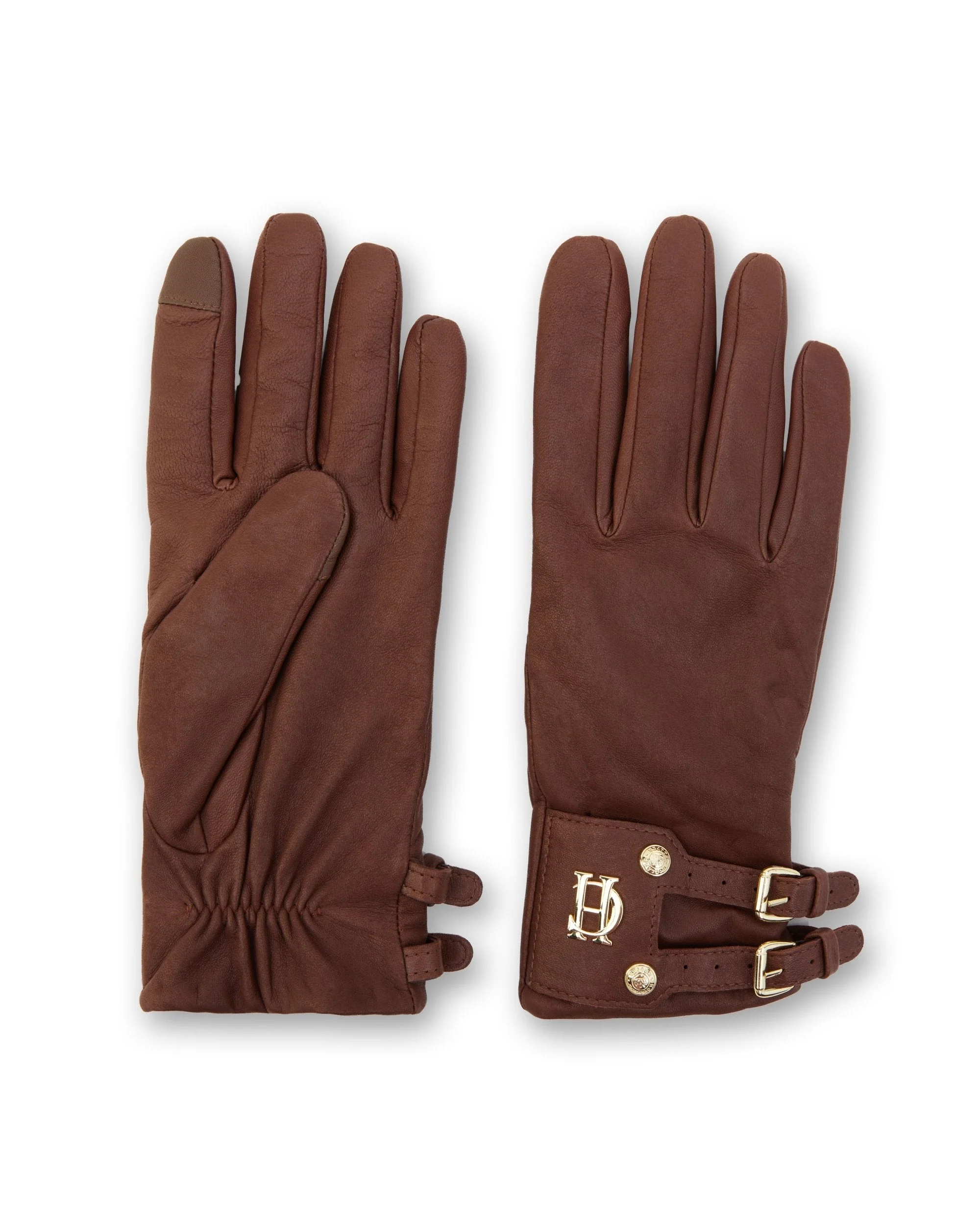 Monogram Leather Gloves - Image 4