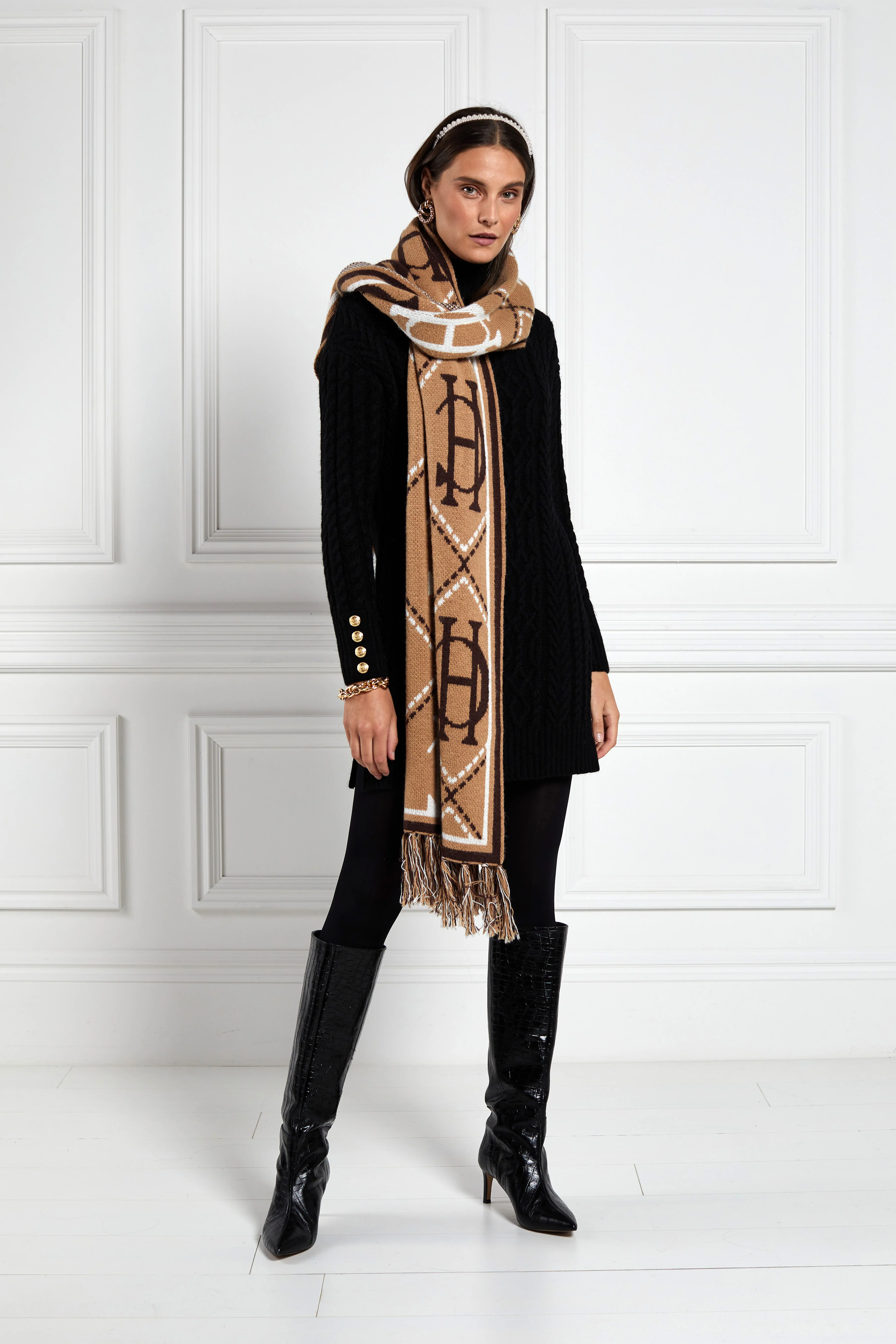 Monogram Scarf - Image 3