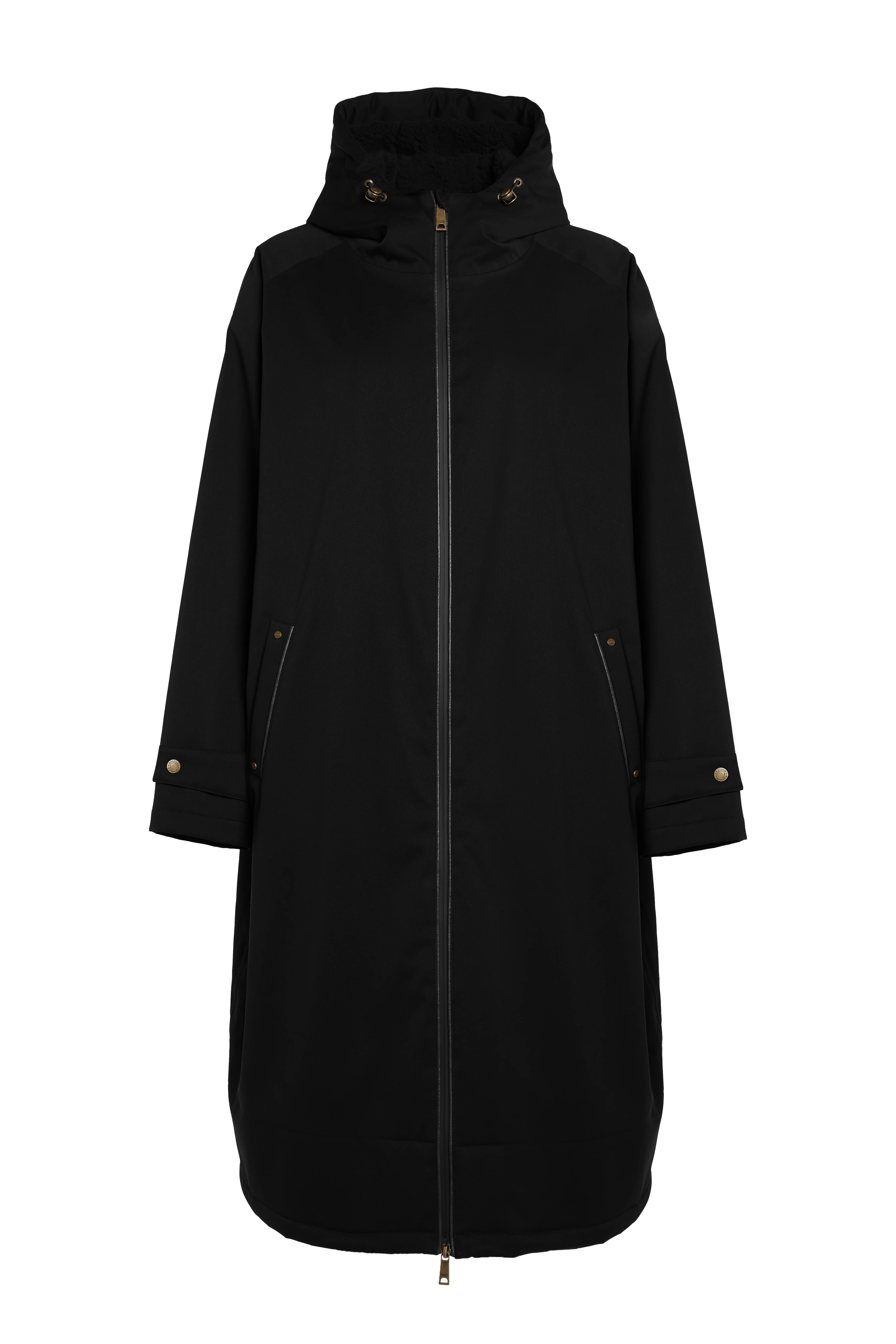 One-Size Waterproof Coat (Black) - Image 4