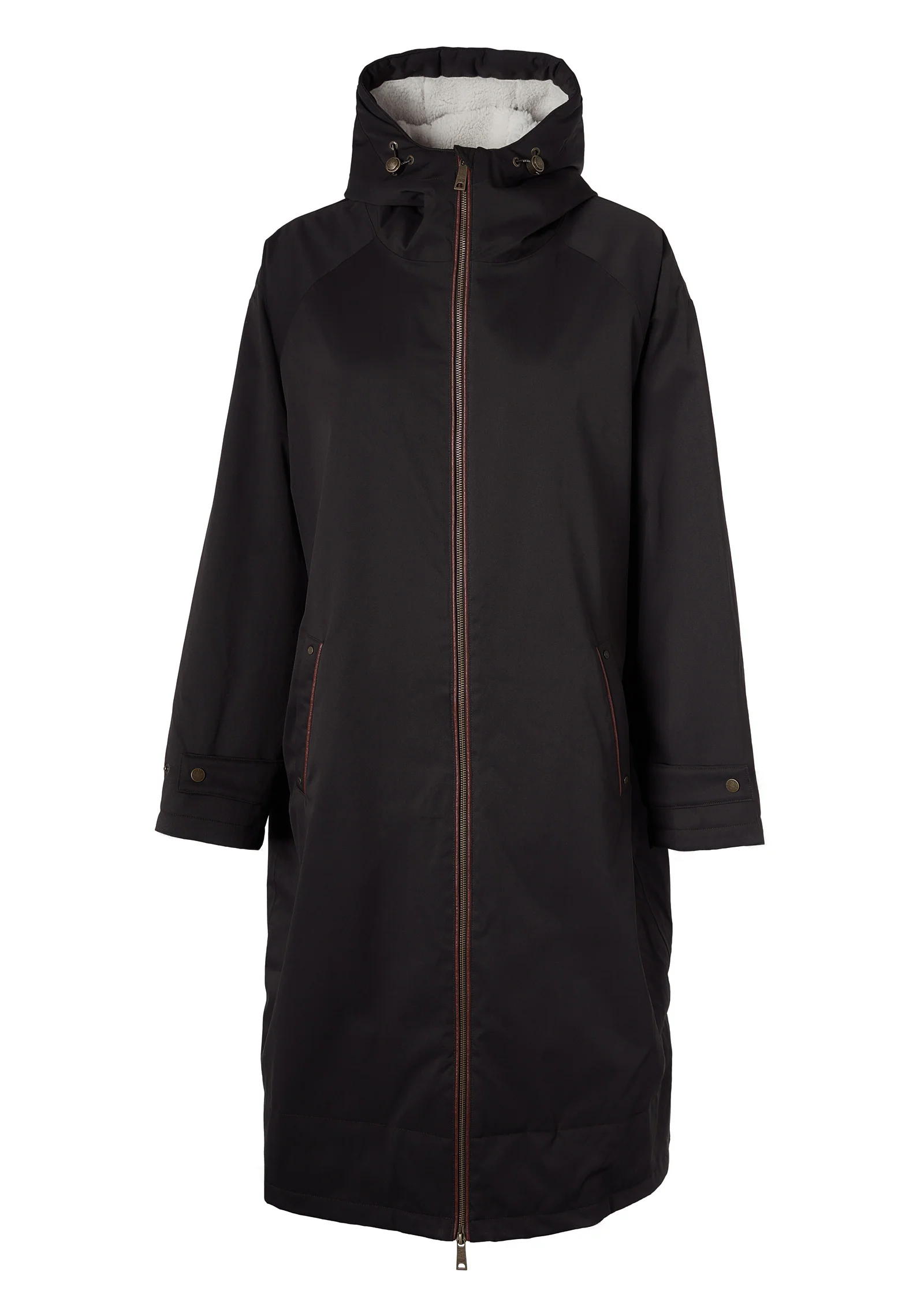 One-Size Waterproof Coat (Chocolate) - Image 2