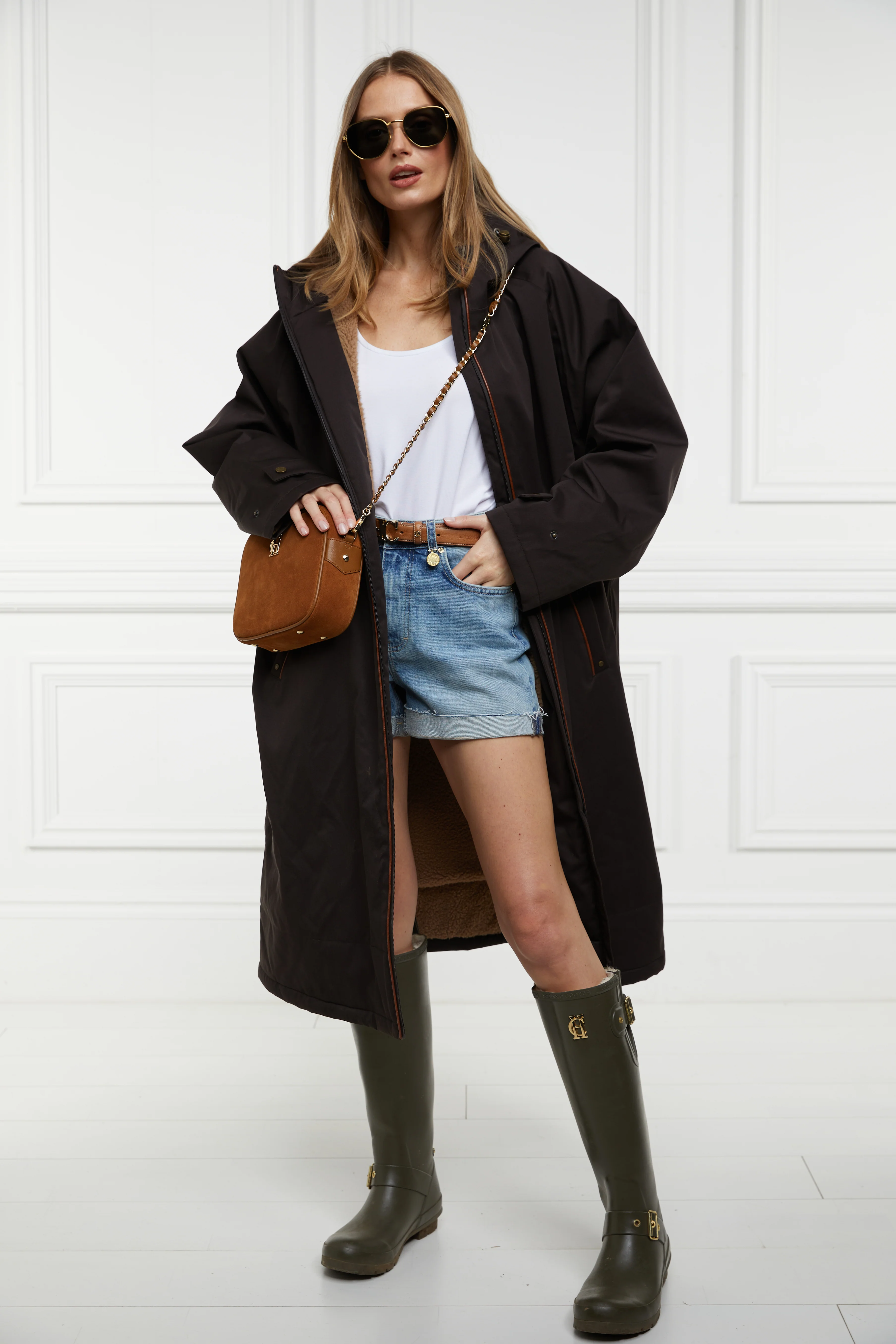One-Size Waterproof Coat (Chocolate) - Image 8