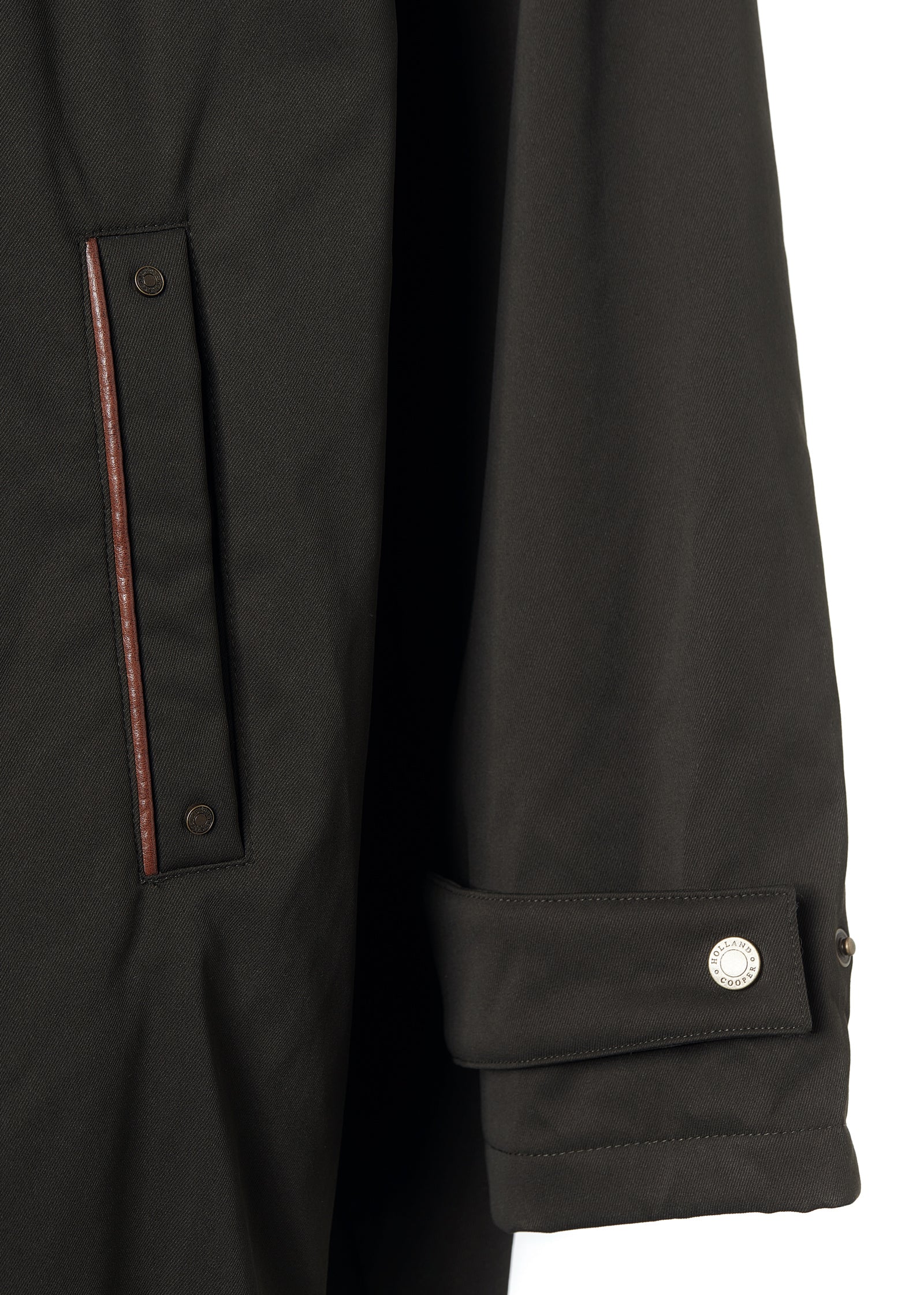 One-Size Waterproof Coat (Khaki) - Image 9