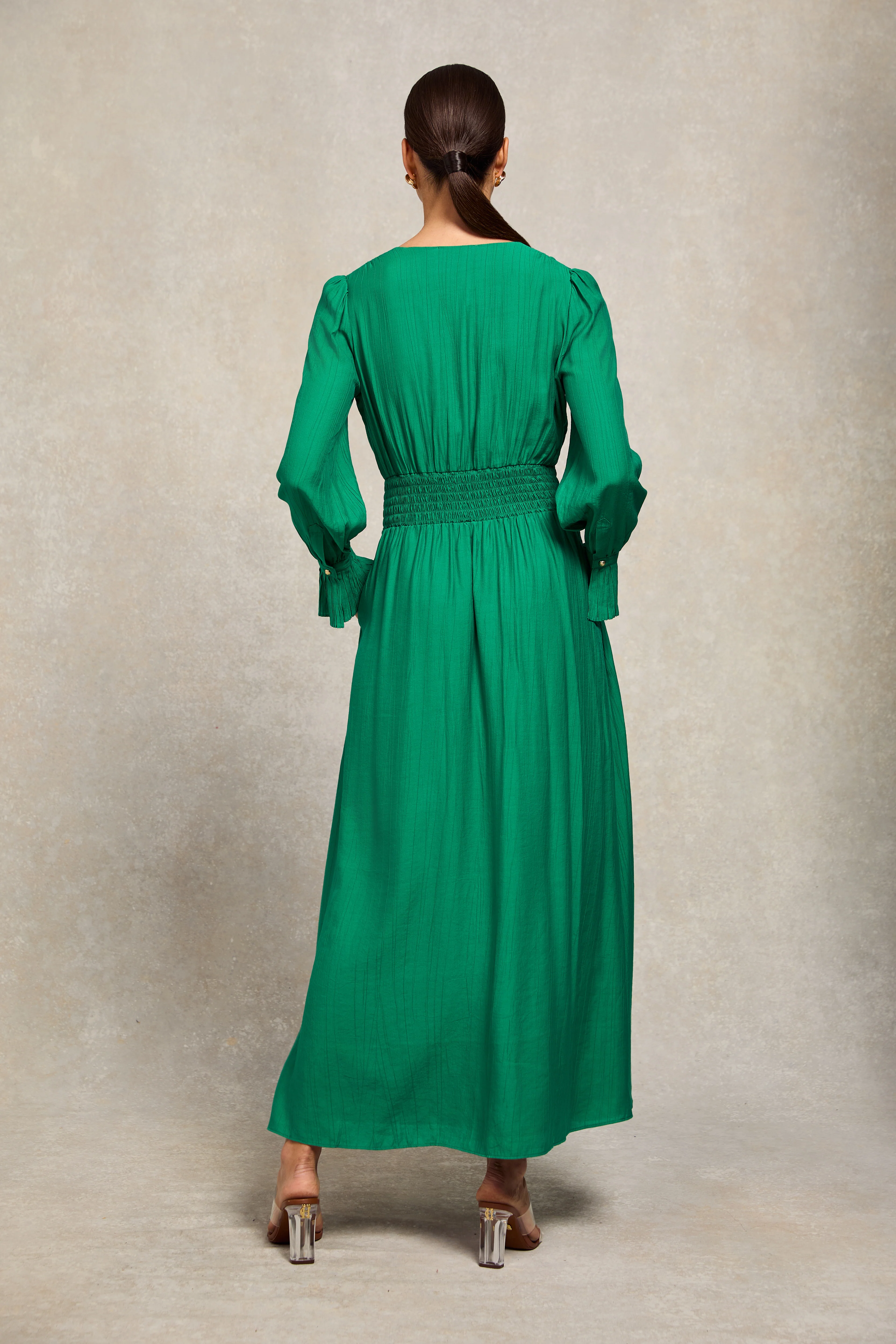 Phoebe V-Neck Maxi Dress - Image 7