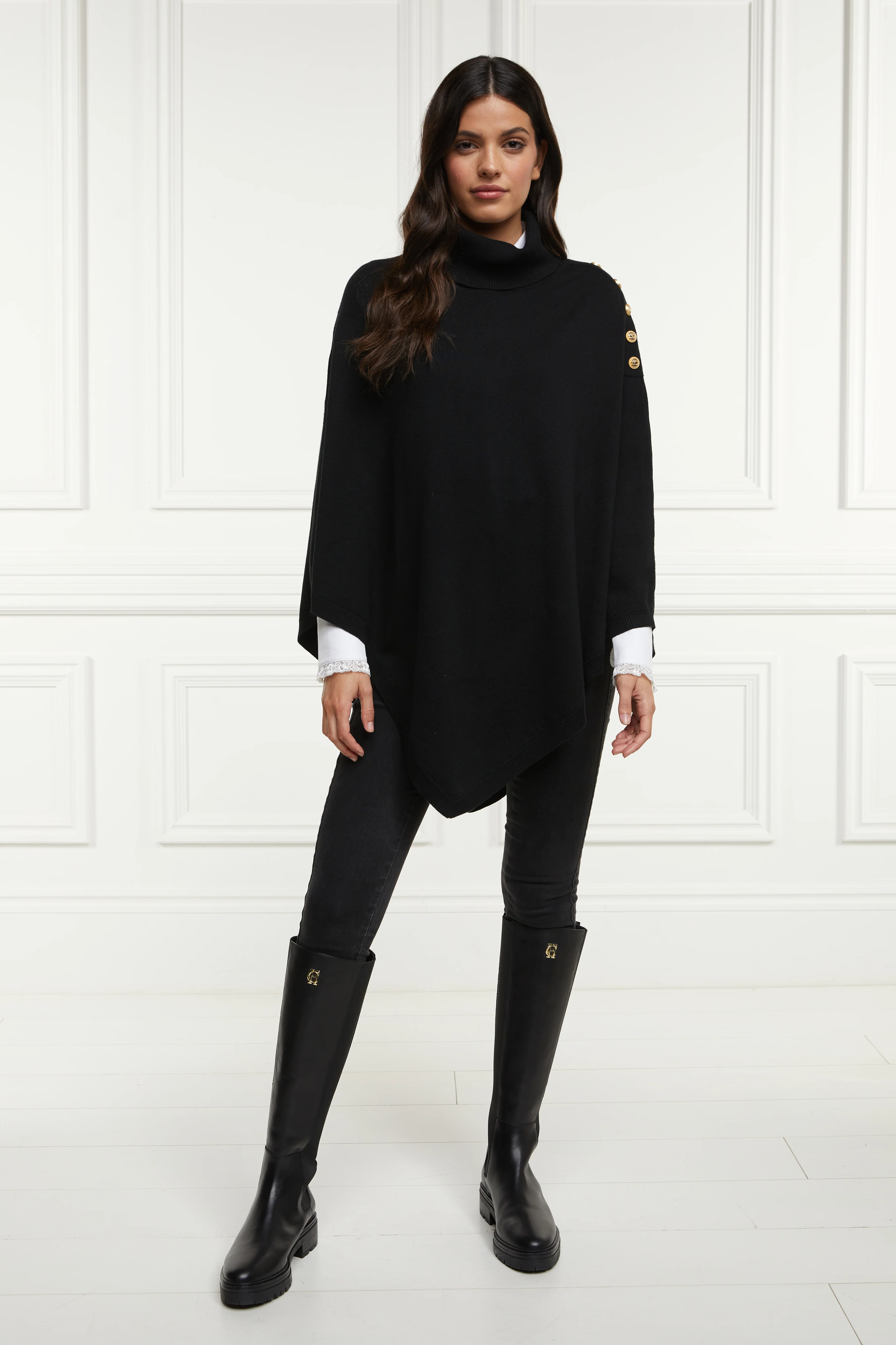 Roll Neck Cape