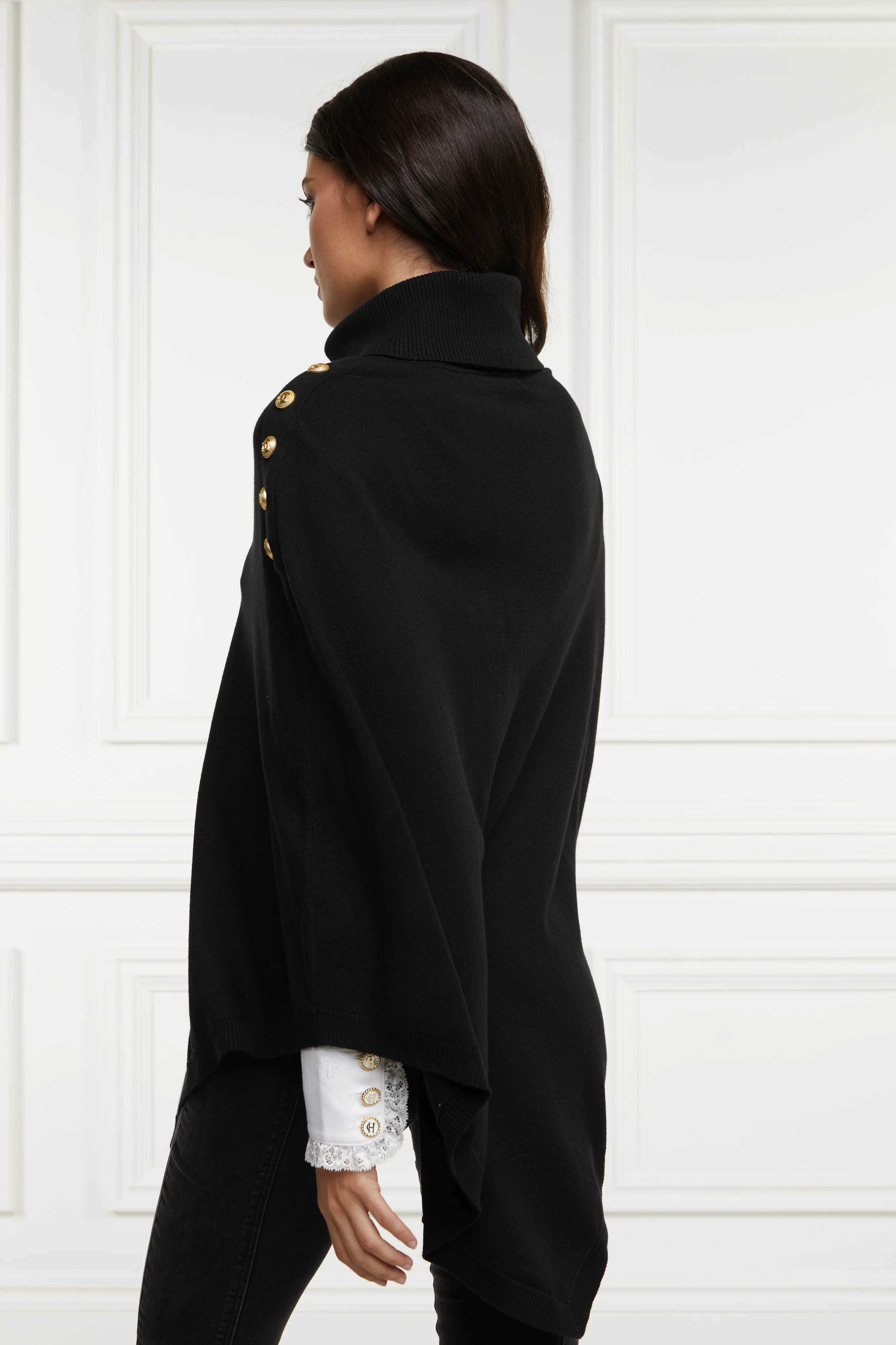 Roll Neck Cape - Image 6