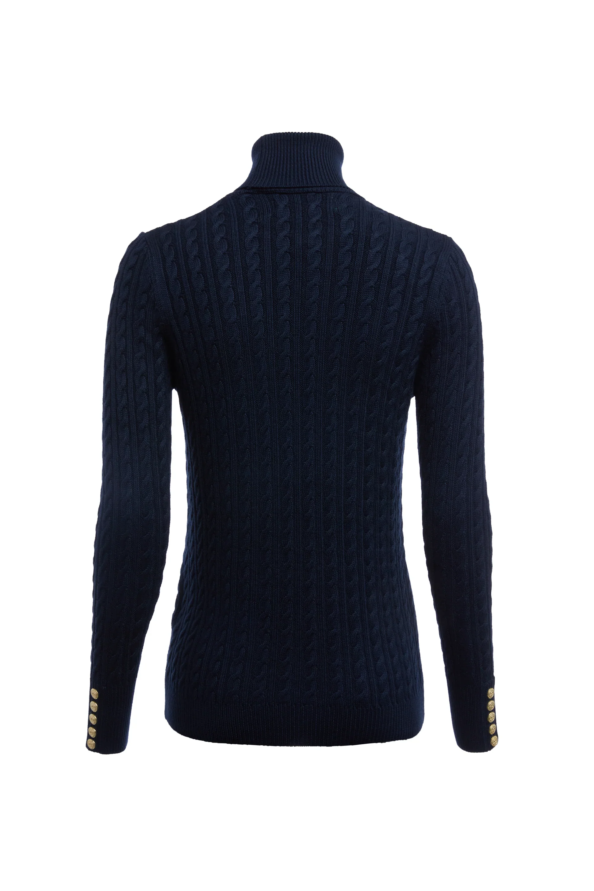 Seattle Roll Neck Cable Knit - Image 6