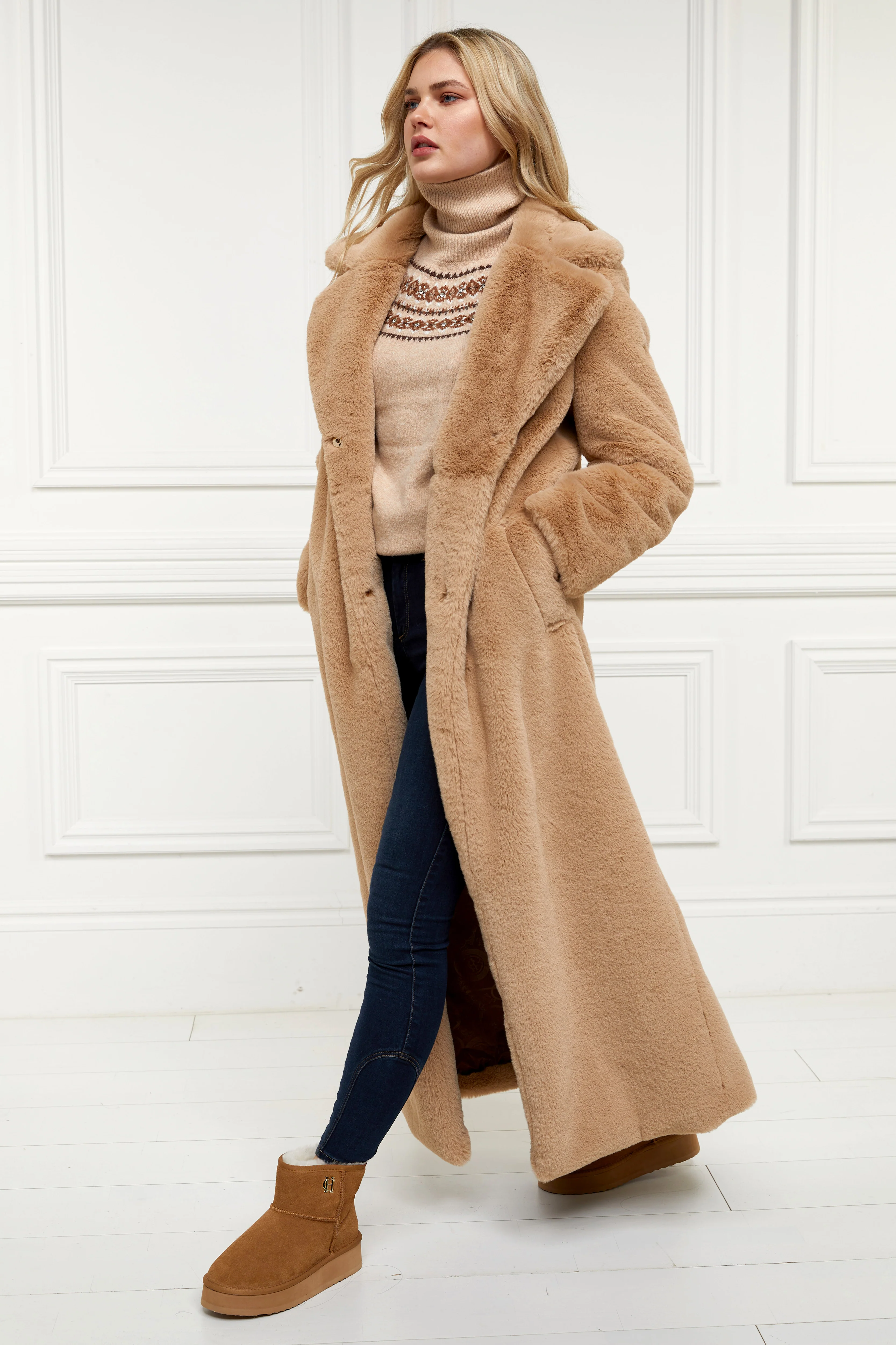 Shearling Platform Boot - Image 12