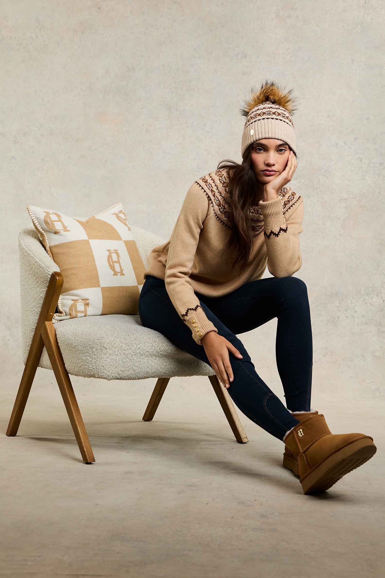 Shearling Platform Boot - Image 4