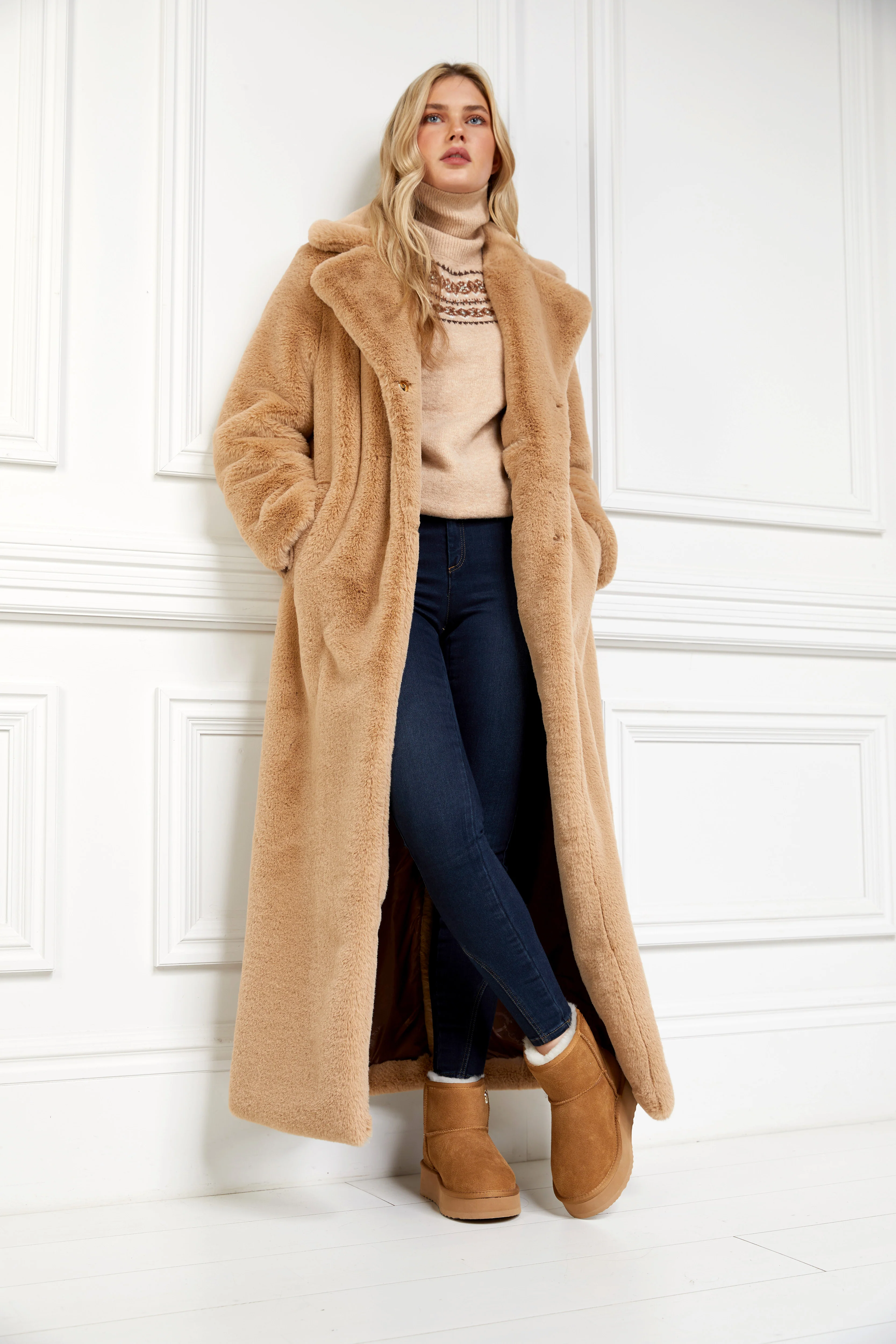Shearling Platform Boot - Image 7