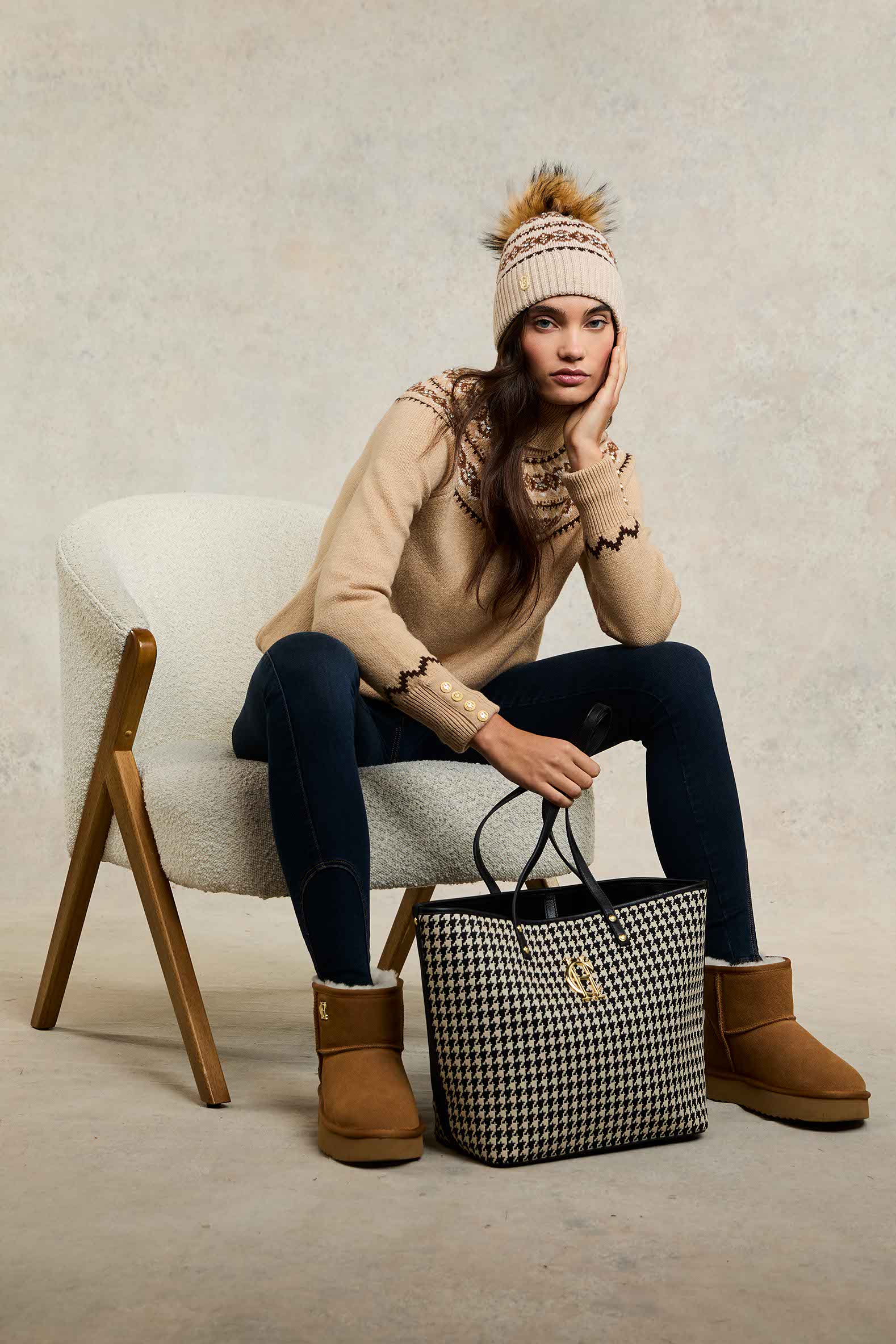 Shearling Platform Boot - Image 8