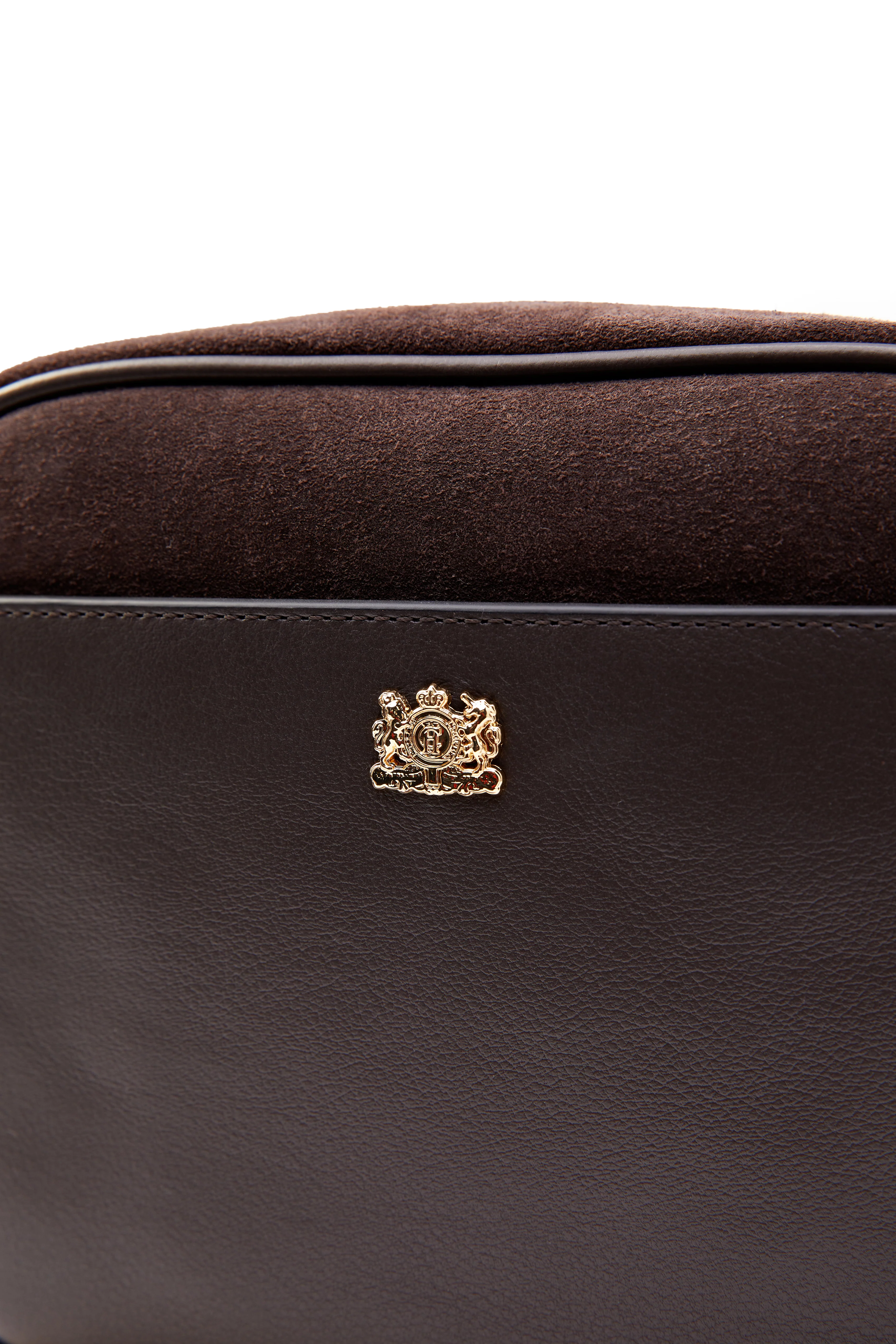 Soho Camera Bag (Chocolate Suede) - Image 3