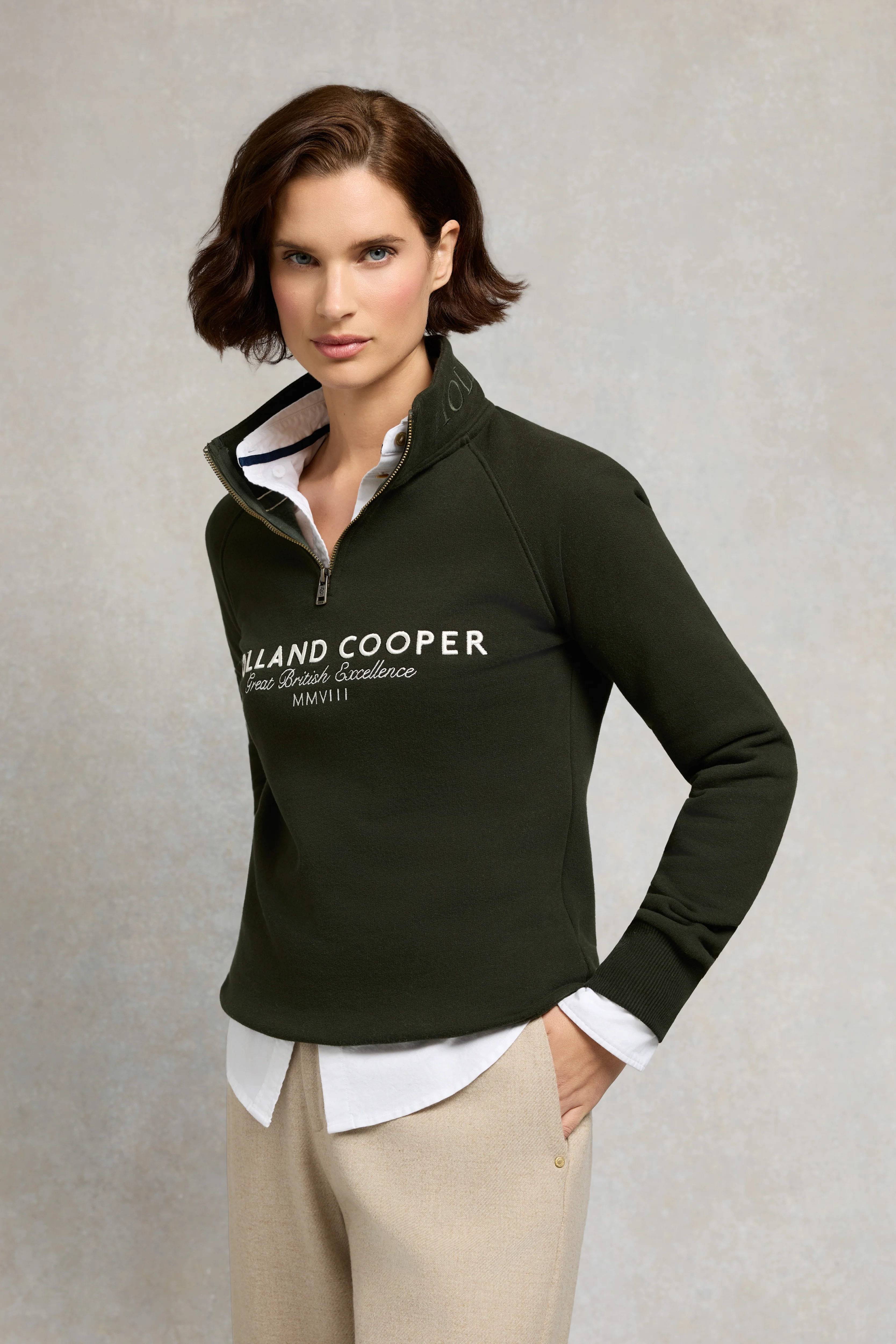 Sporting Goods Zip Henley - Image 4