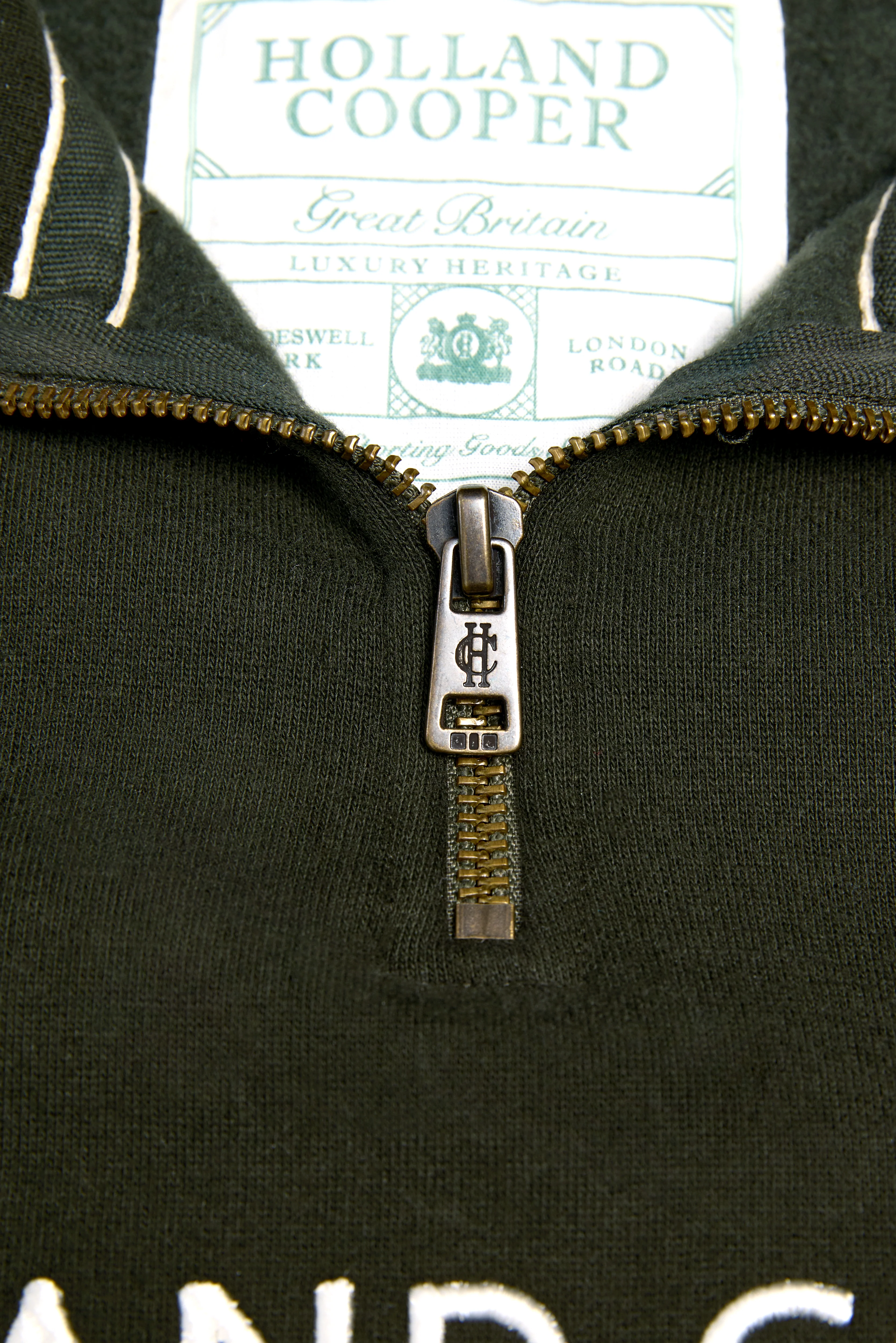 Sporting Goods Zip Henley - Image 8
