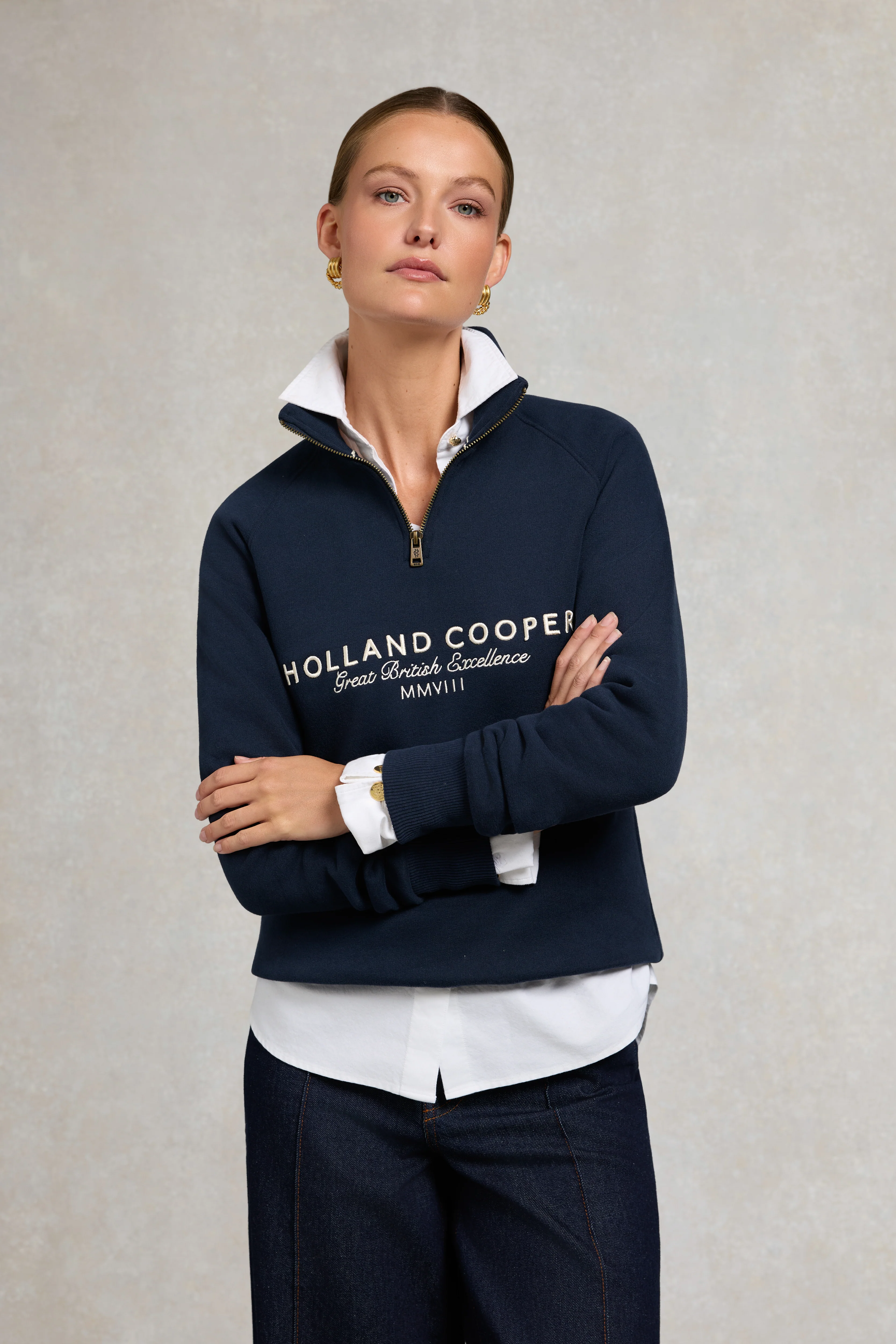 Sporting Goods Zip Henley - Image 3