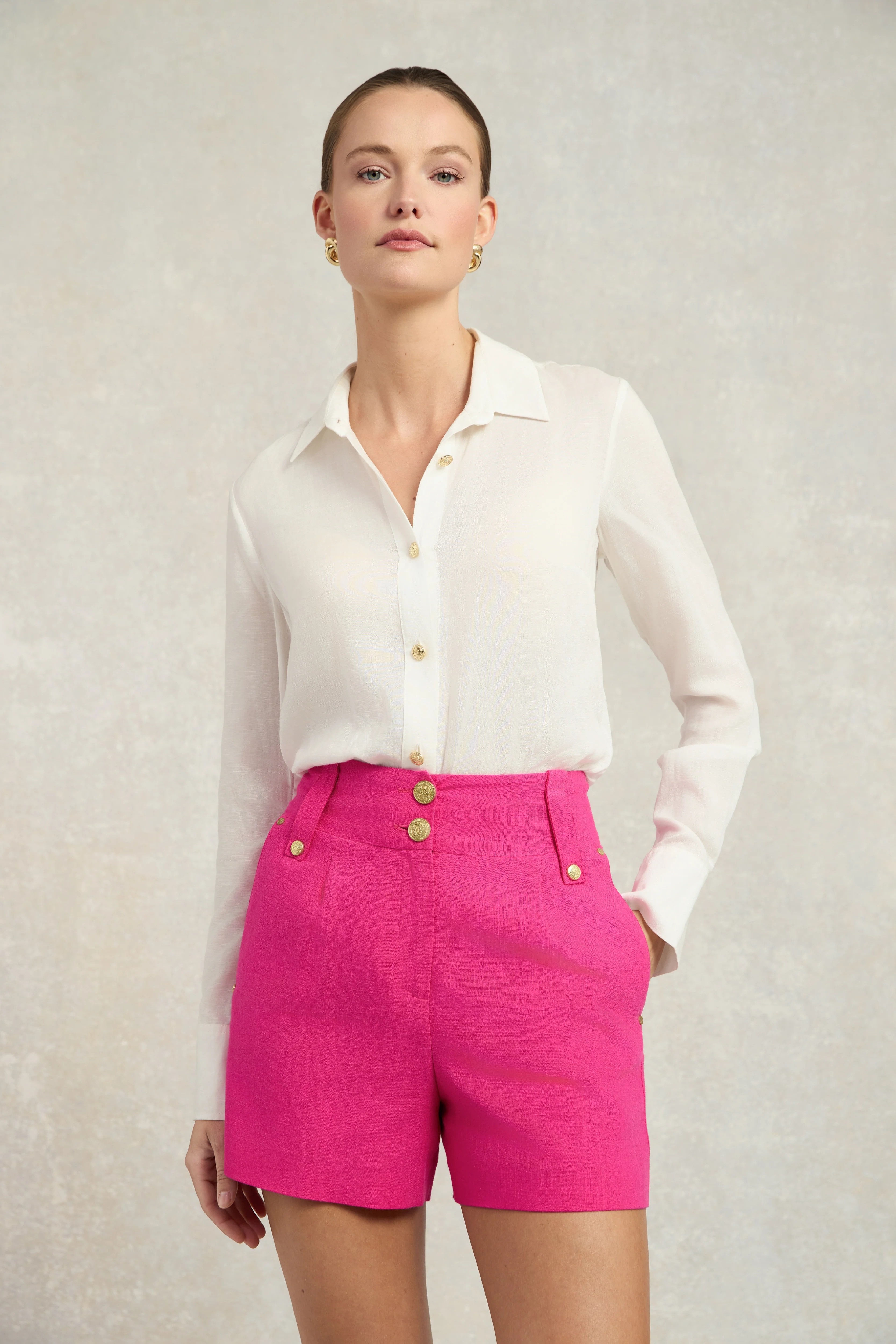 Tailored Short Linen - Image 3
