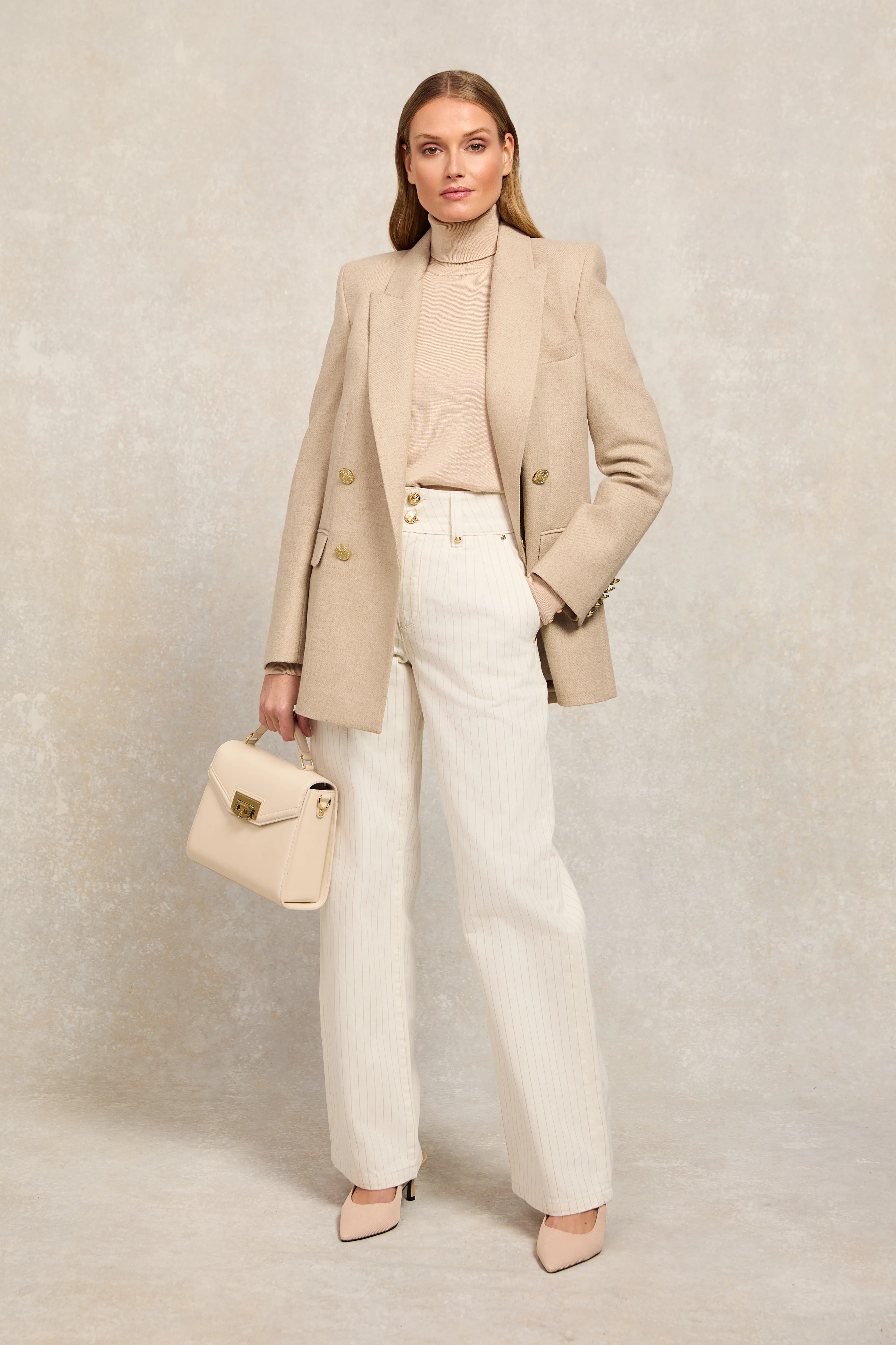 Tailored Wide Leg Jean - Image 2