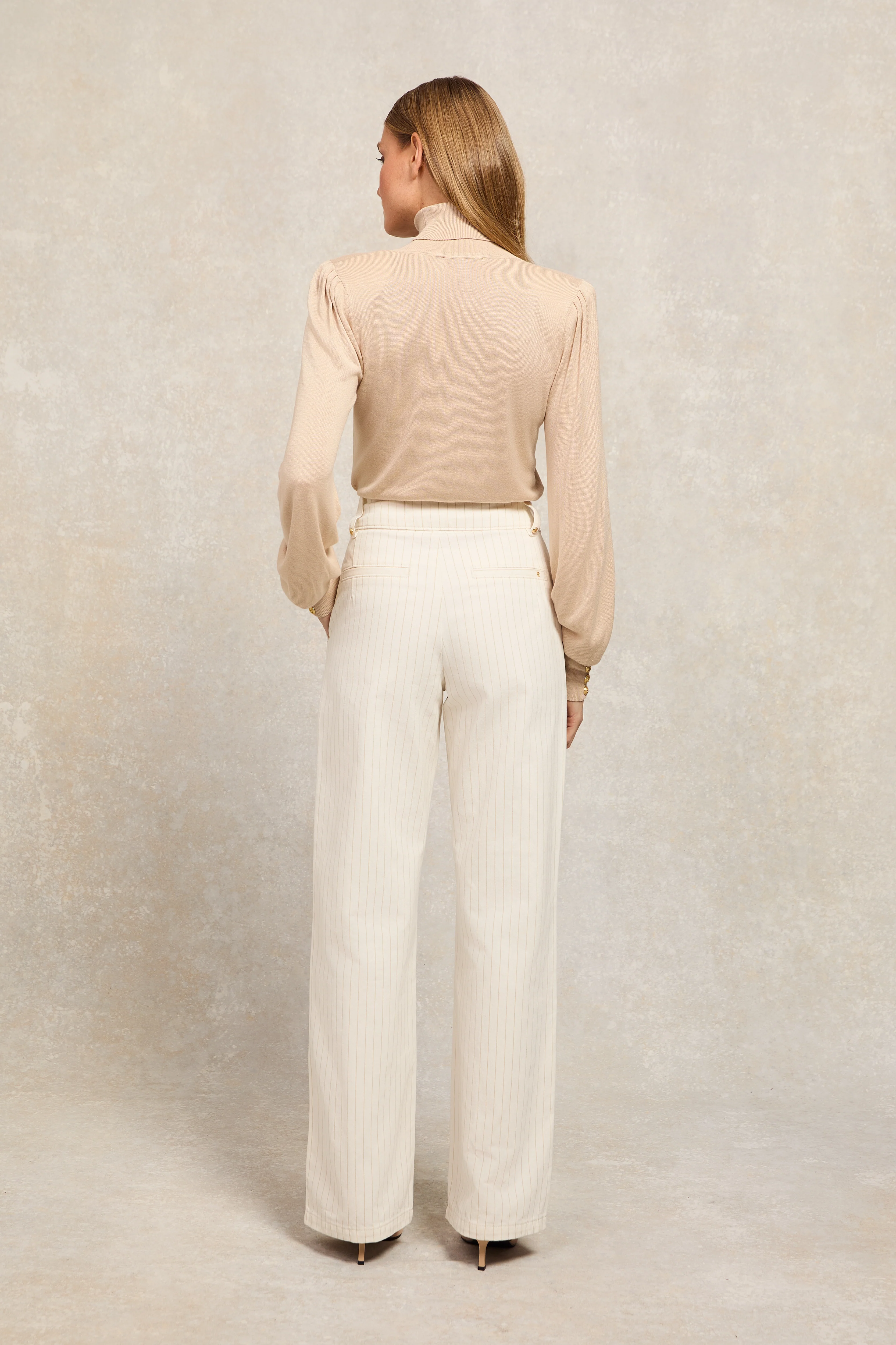 Tailored Wide Leg Jean - Image 7