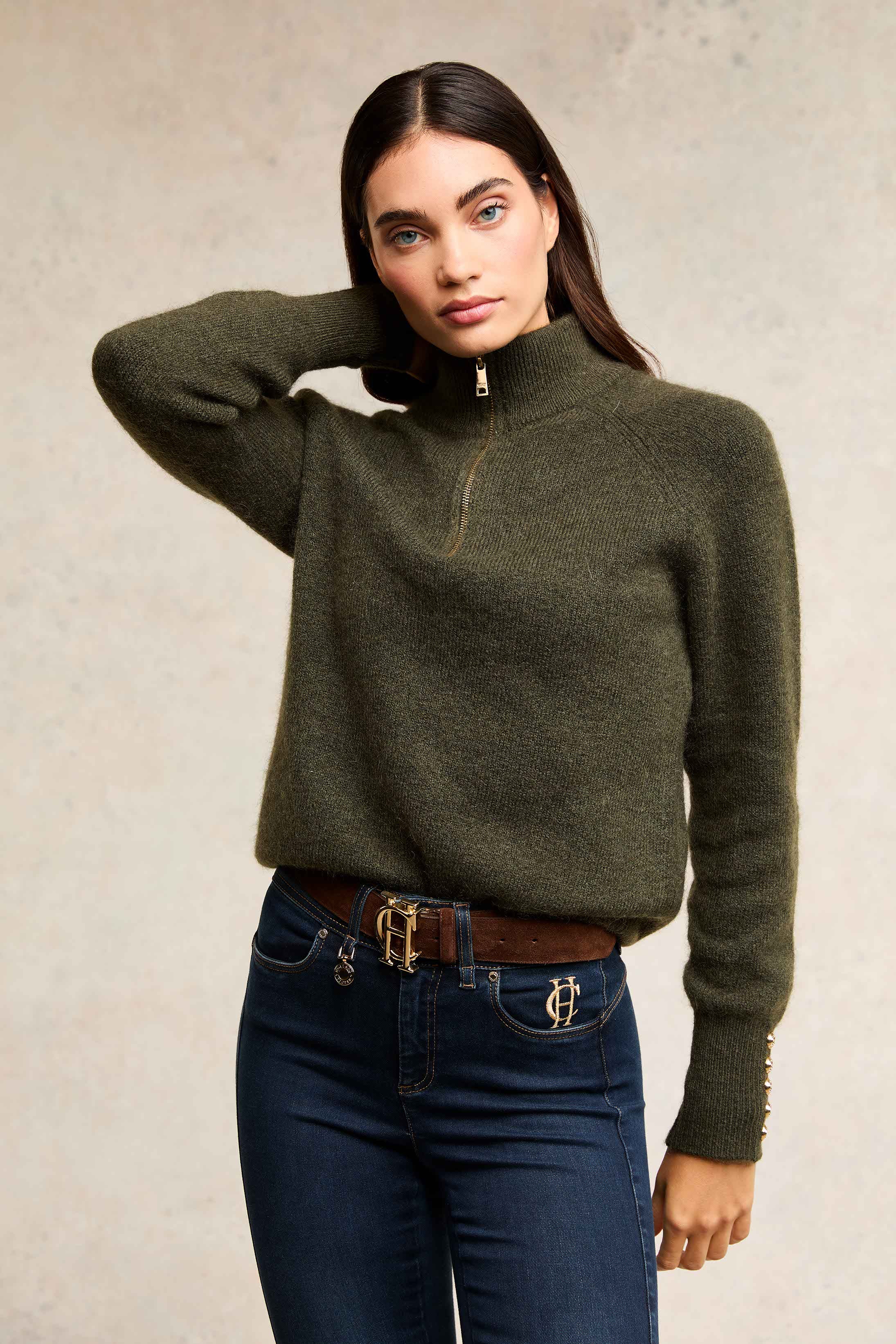 Tori Half Zip Knit - Image 7