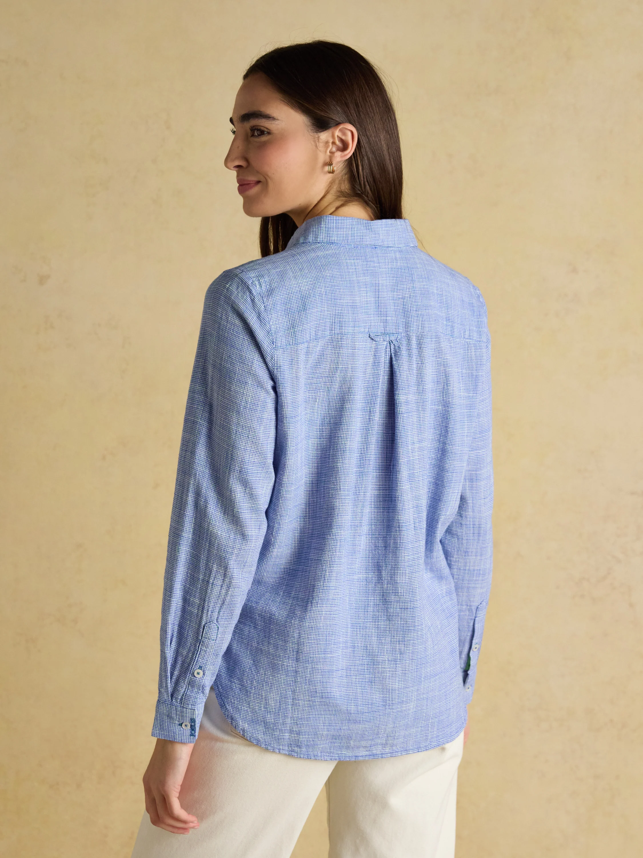 Ida Long Sleeve Cotton Shirt - Image 5