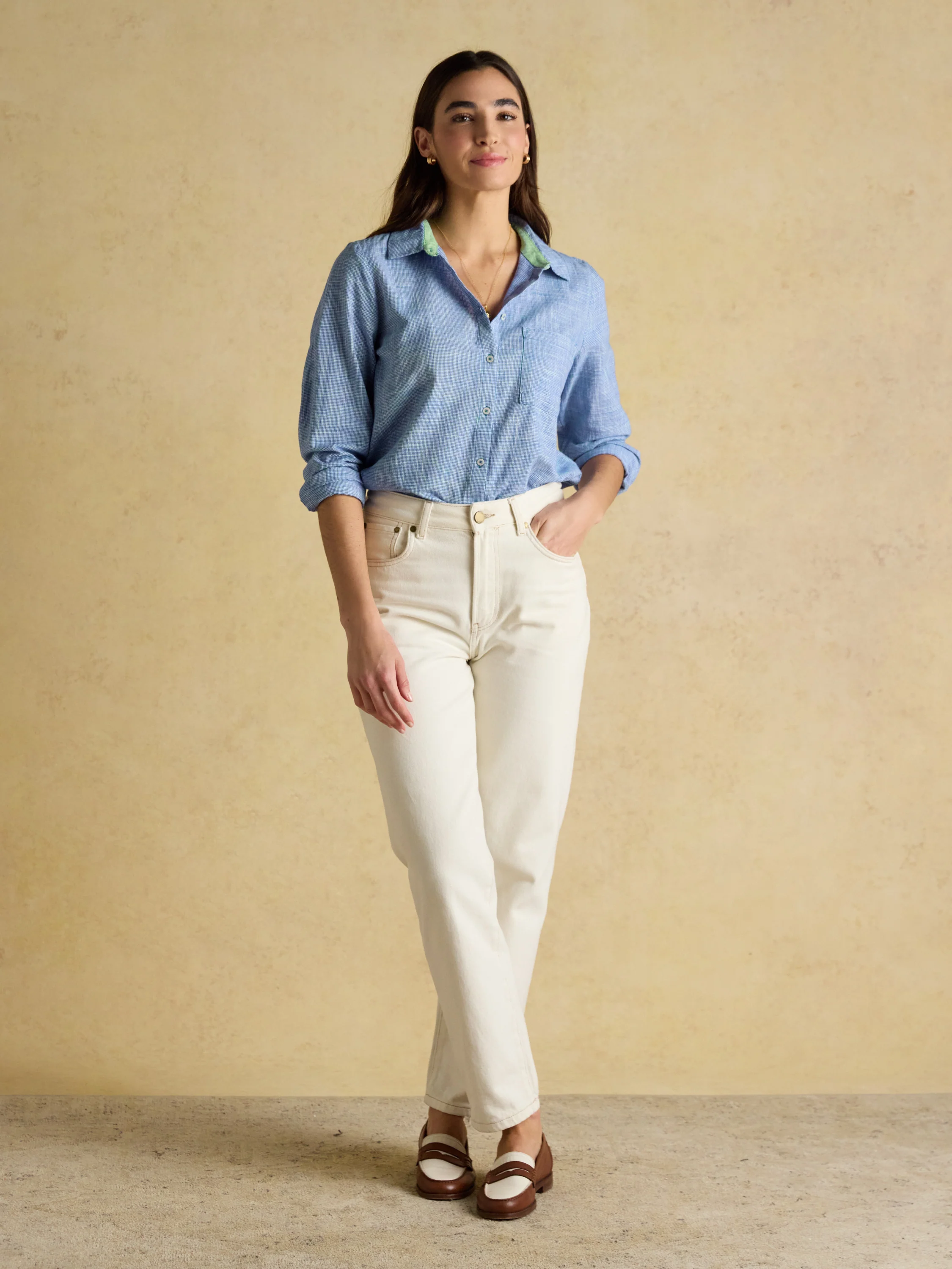 Ida Long Sleeve Cotton Shirt - Image 6
