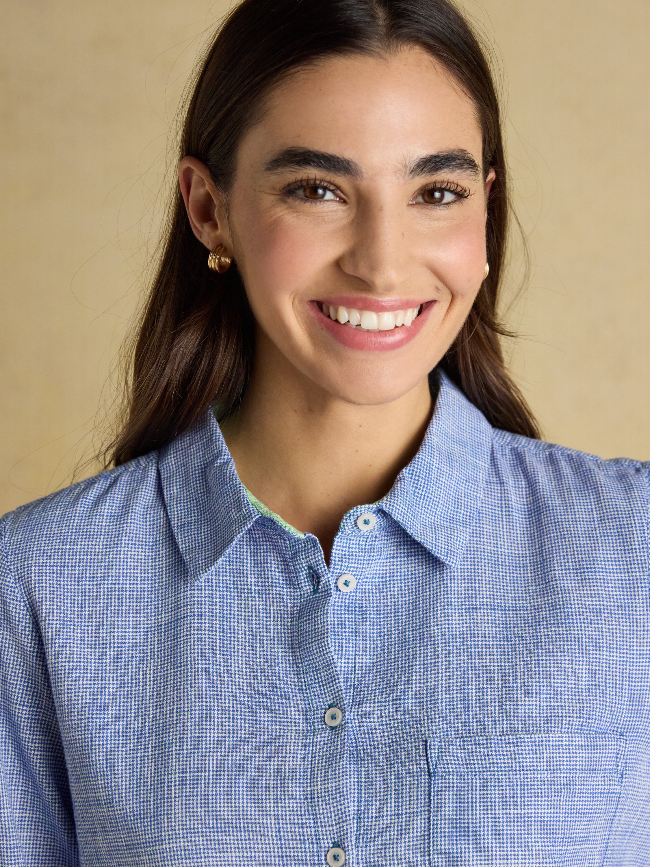 Ida Long Sleeve Cotton Shirt - Image 8