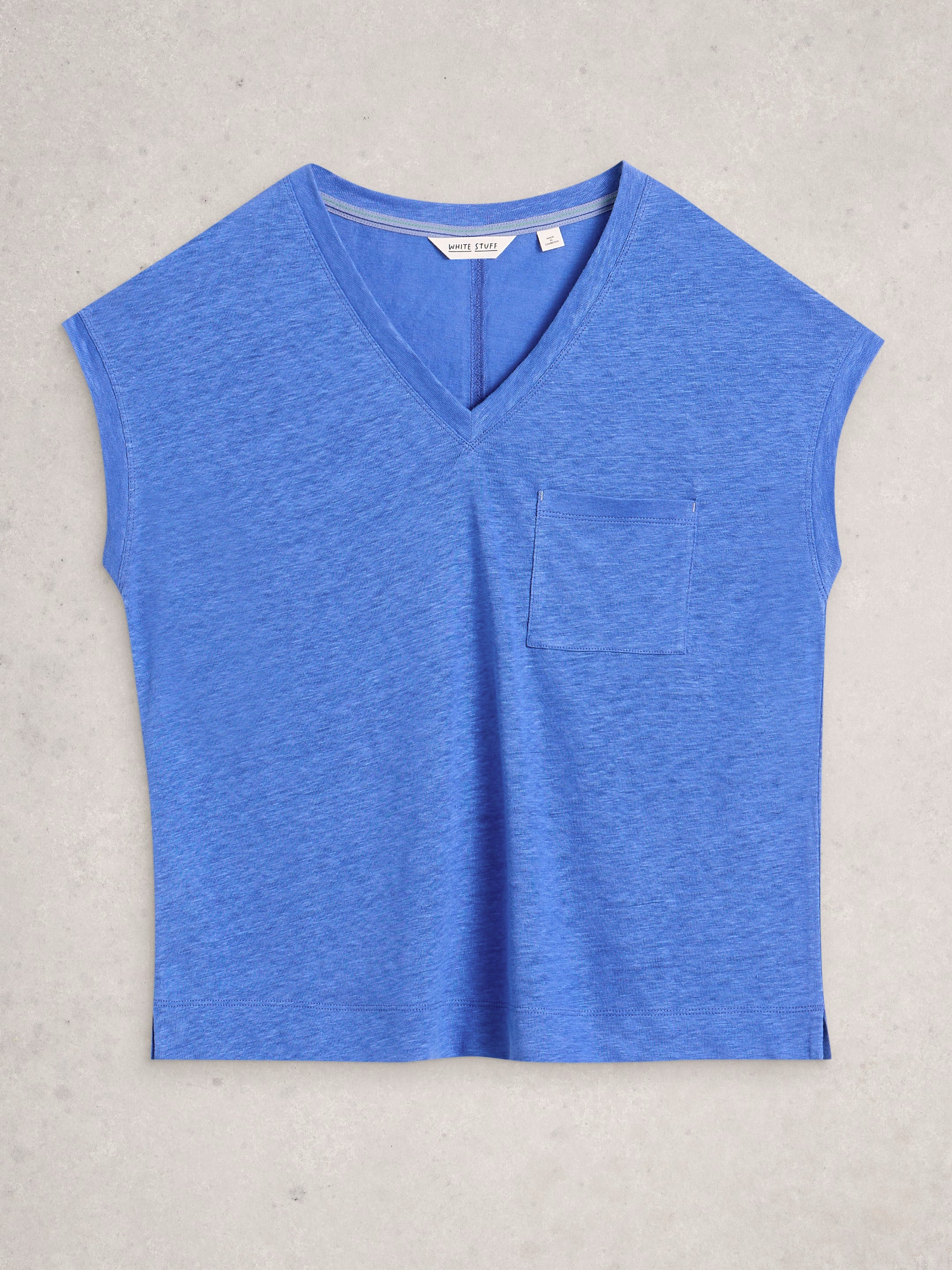 Iris Linen Tee - Image 6