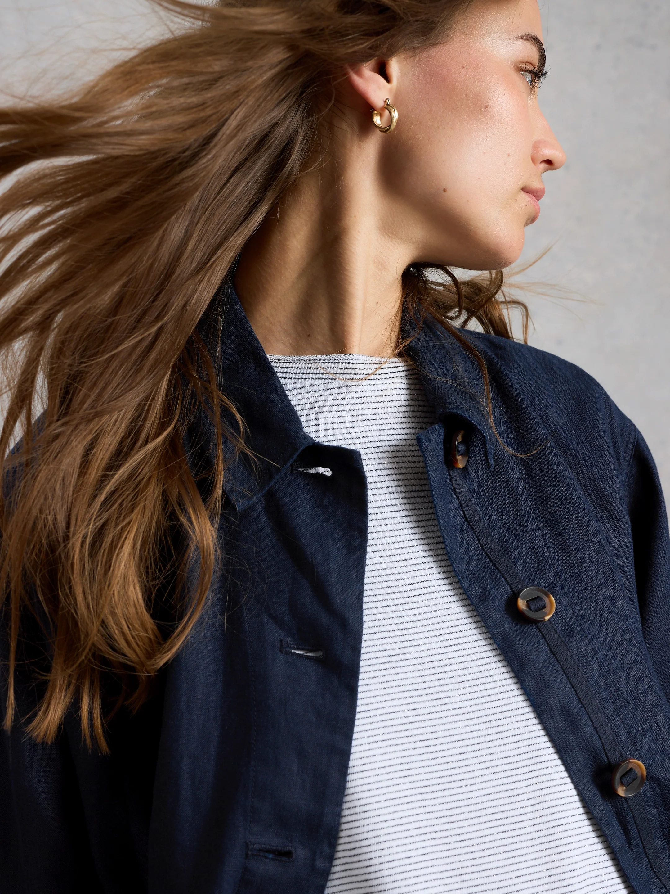 Isabel Linen Jacket - Image 4
