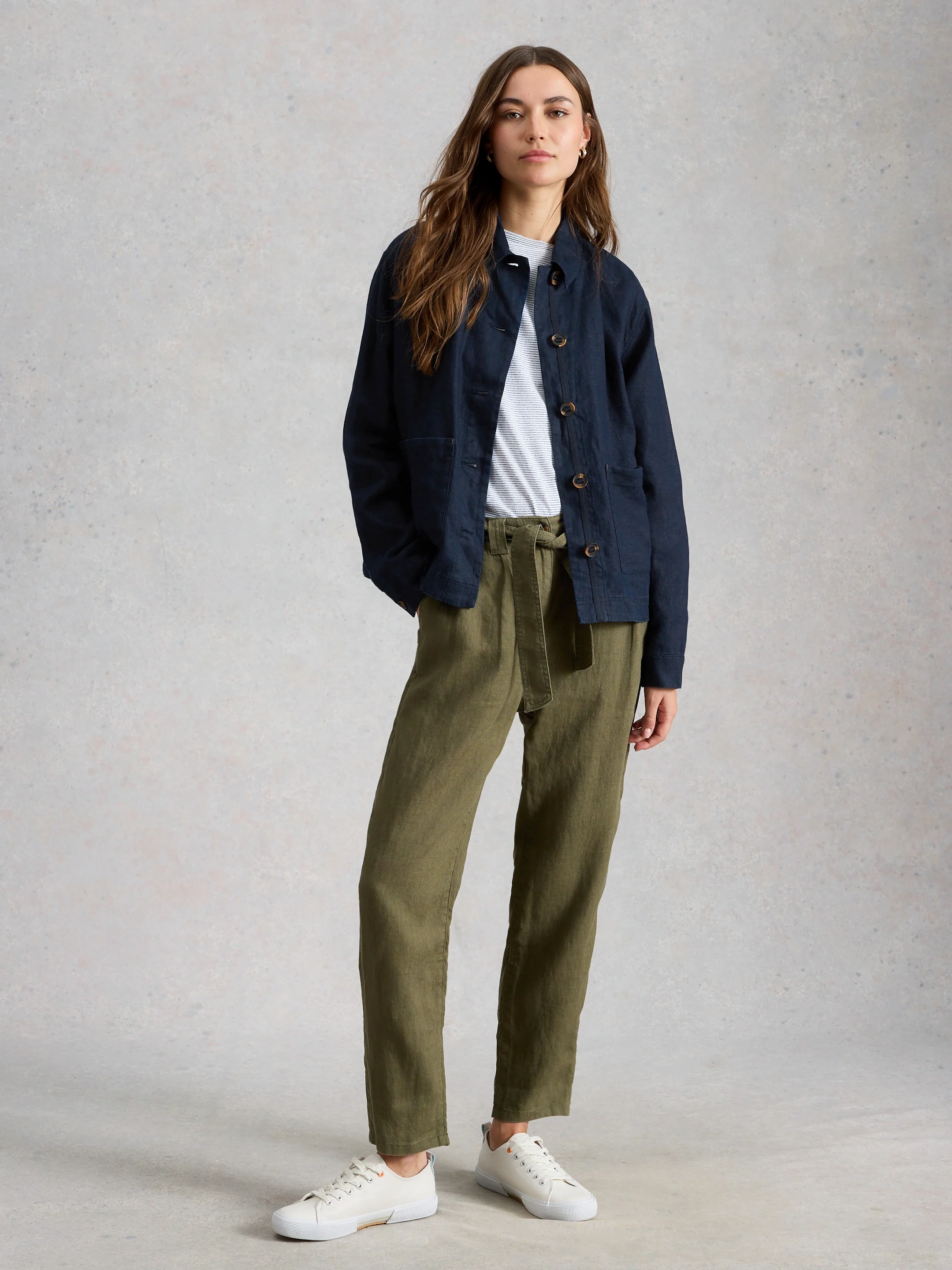 Isabel Linen Jacket - Image 6