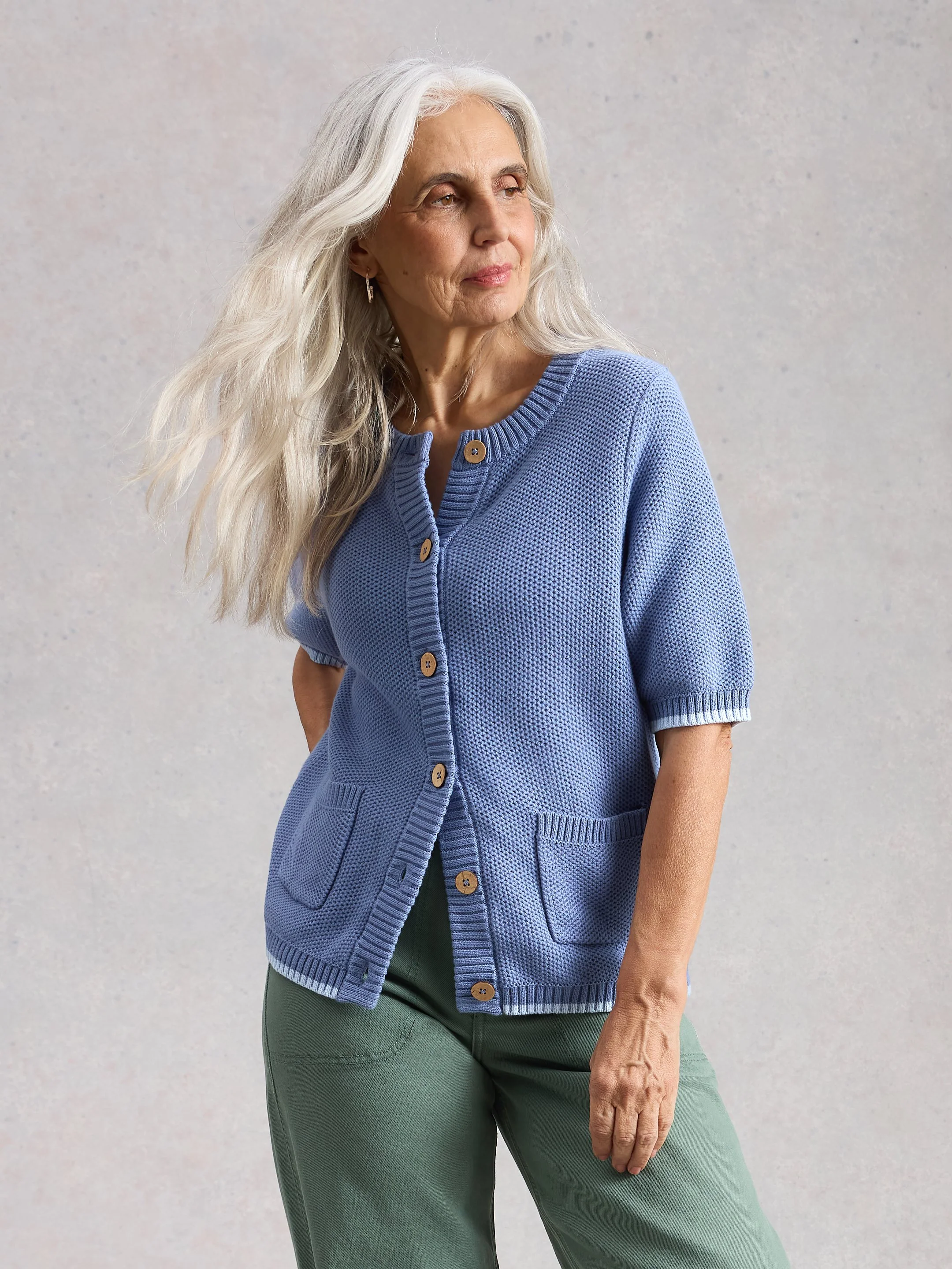 ISABELLA SHORT SLEEVE CARDI - Image 7