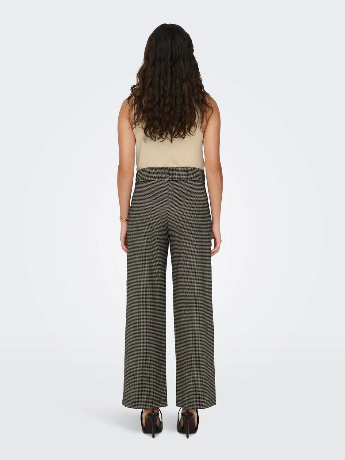 JDYGEGGO Mid waist Wide Leg Fit Trousers - Image 3